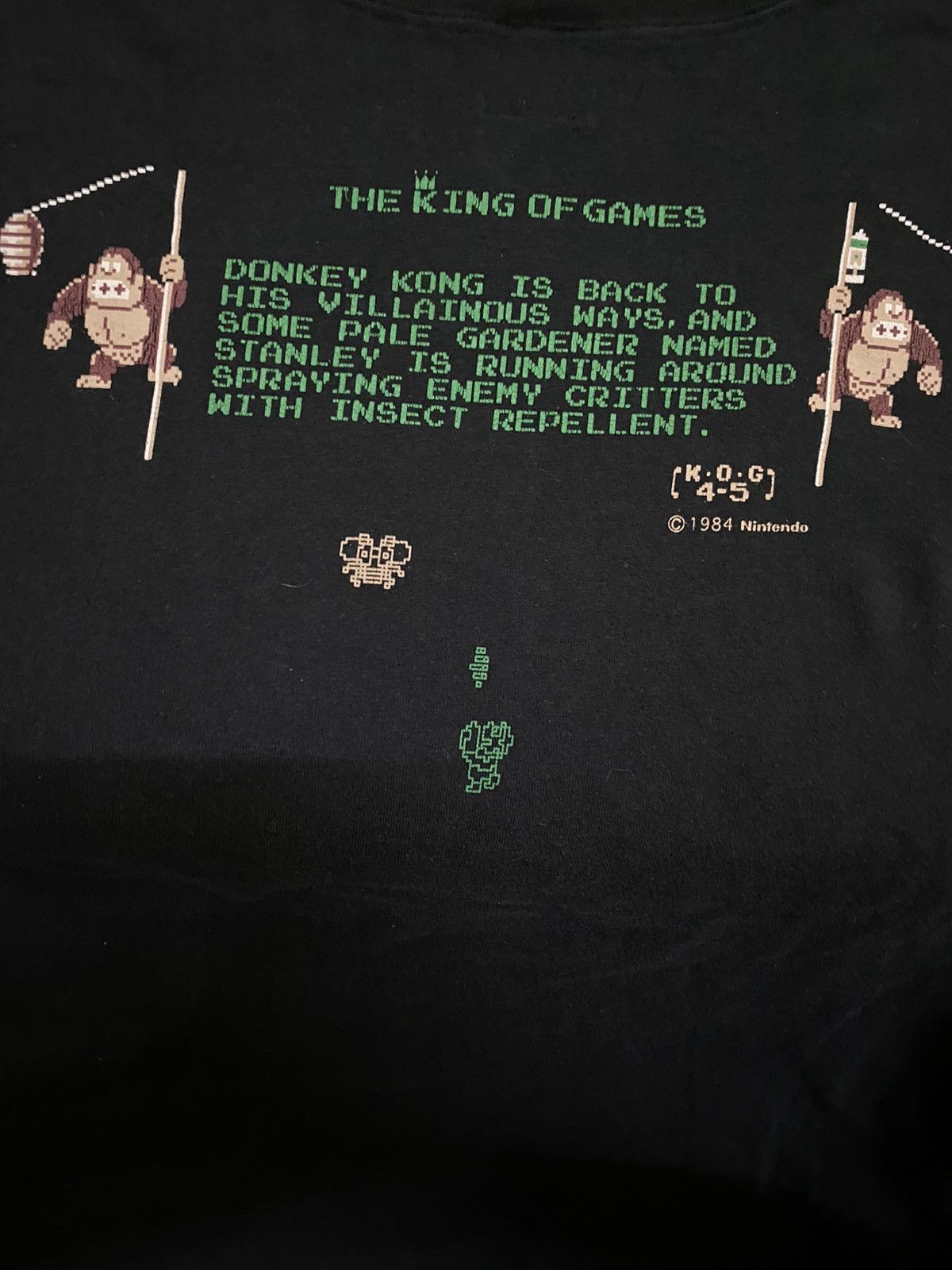 Playstation × Vintage Vintage Donkey Kong 3 quarter Tee Size US L / EU 52-54 / 3 - 3 Thumbnail