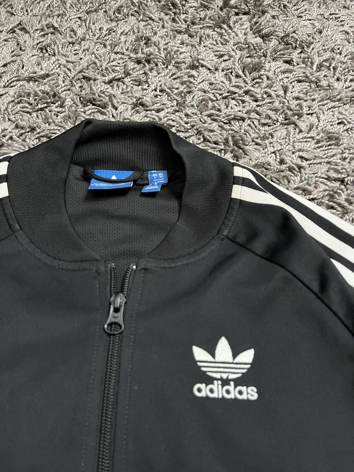 Adidas Adidas Originals Superstar Firebird Track Jacket Black White Size S / US 4 / IT 40 - 2 Thumbnail