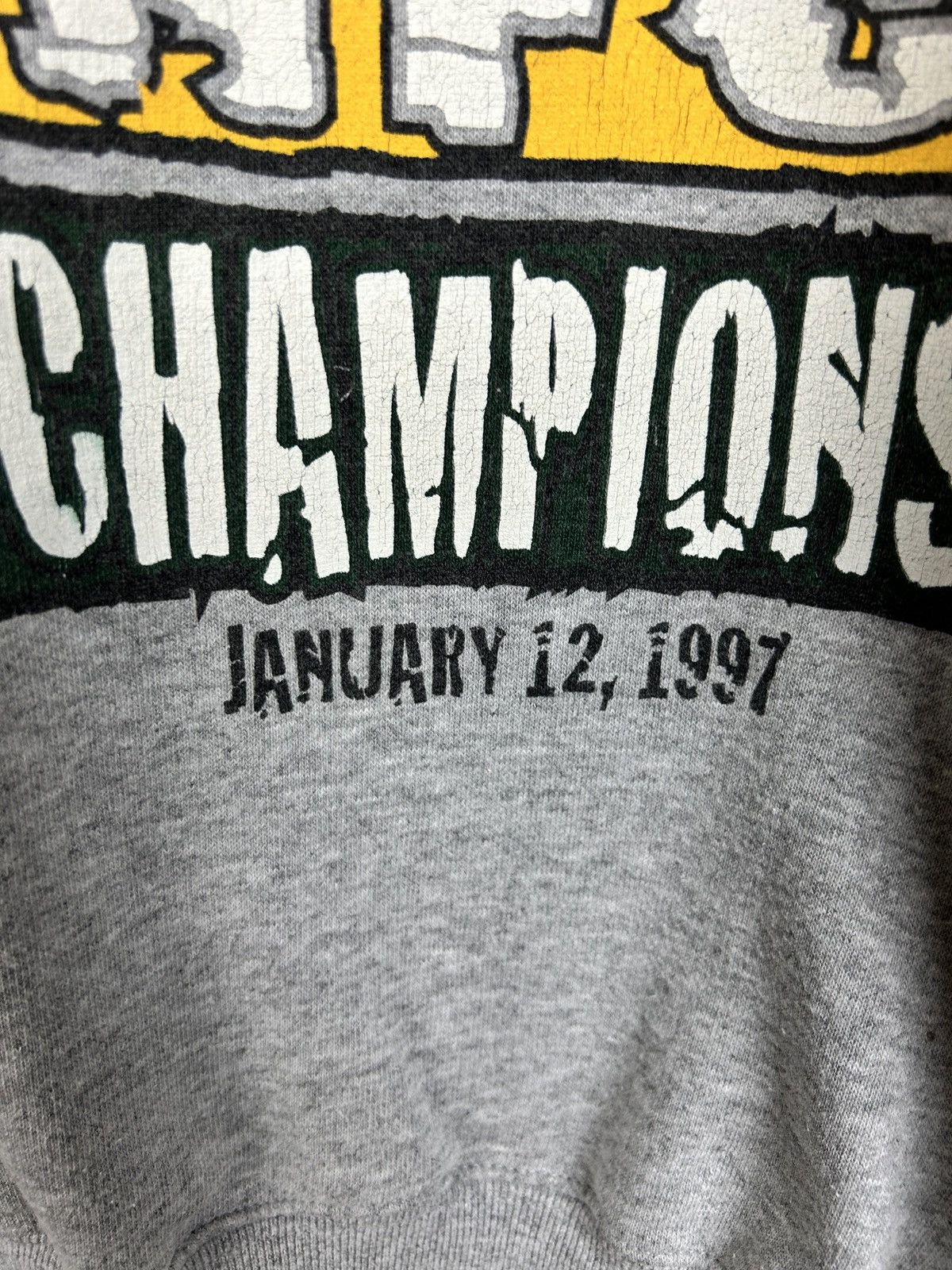 Starter 90s Starter 1997 NFC Green Bay Packers Champions Sweatshirt Size US L / EU 52-54 / 3 - 3 Thumbnail