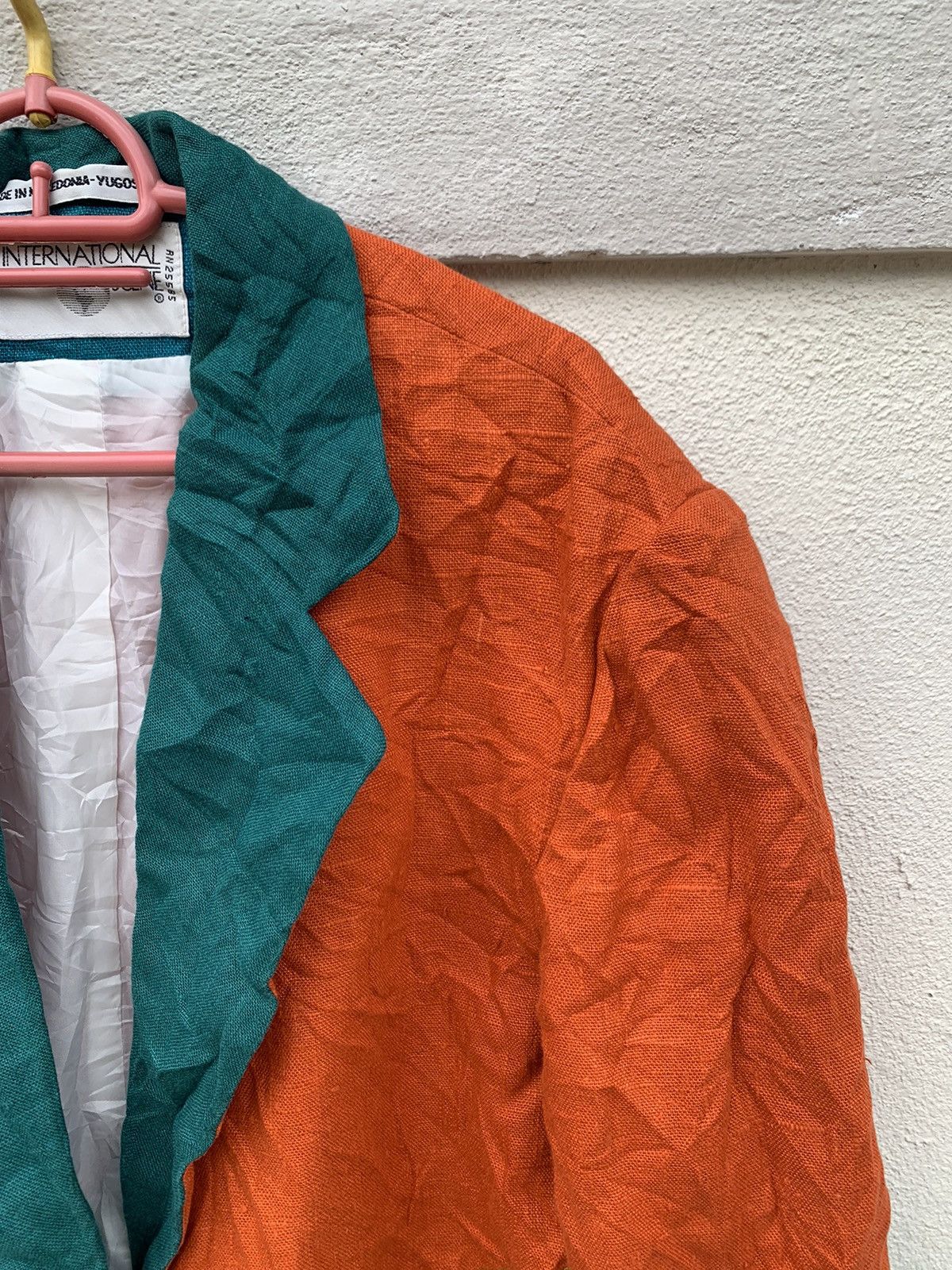 Art Comes First Vtg International Scene Multicolour Coat Jacket Size M / US 6-8 / IT 42-44 - 3 Thumbnail