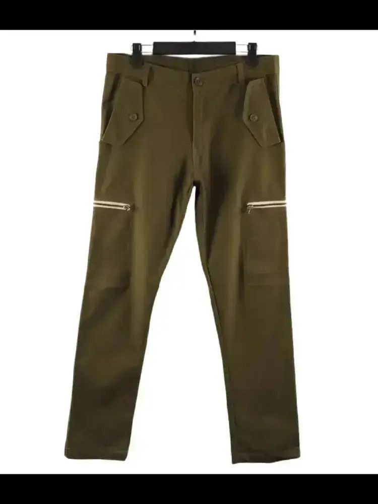 Number (N)ine Sz 3 Number Nine 07SS Double Zipper Cargo Pants-2505 Size US 34 / EU 50 - 1 Thumbnail