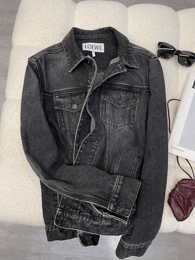 Loewe LOEWE Black cowboy jacket Size M / US 6-8 / IT 42-44 - 9 Thumbnail