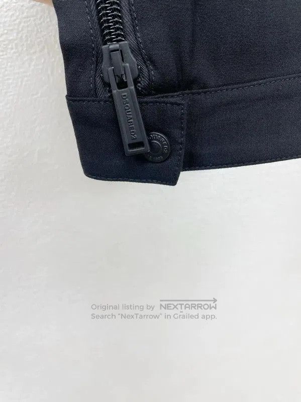 Dsquared2 DSQUARED2 Black Wool Men's Casual Pants . Size US 26 / EU 42 - 8 Thumbnail