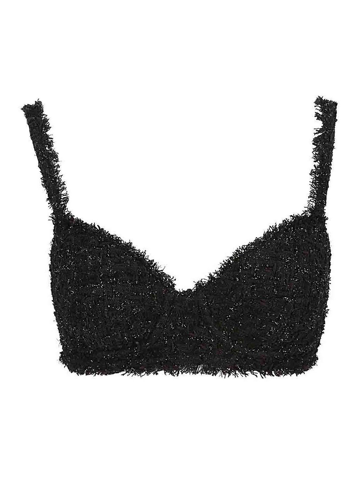 Balenciaga o1s1wg110126 Size: F38 / Bra Top in Black Size ONE SIZE - 1 Thumbnail