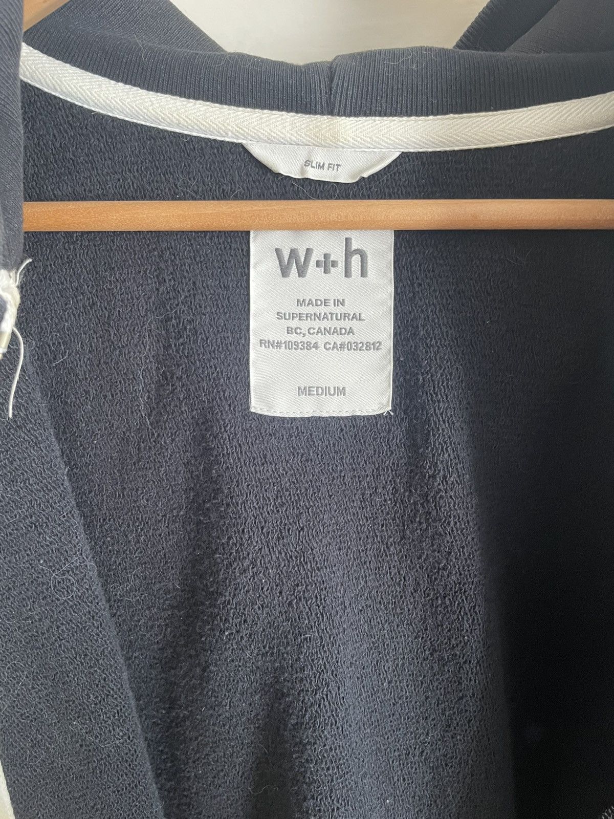 Wings + Horns Wings + Horns Vintage Zip Hoodie 100% Cotton Size US M / EU 48-50 / 2 - 5 Thumbnail