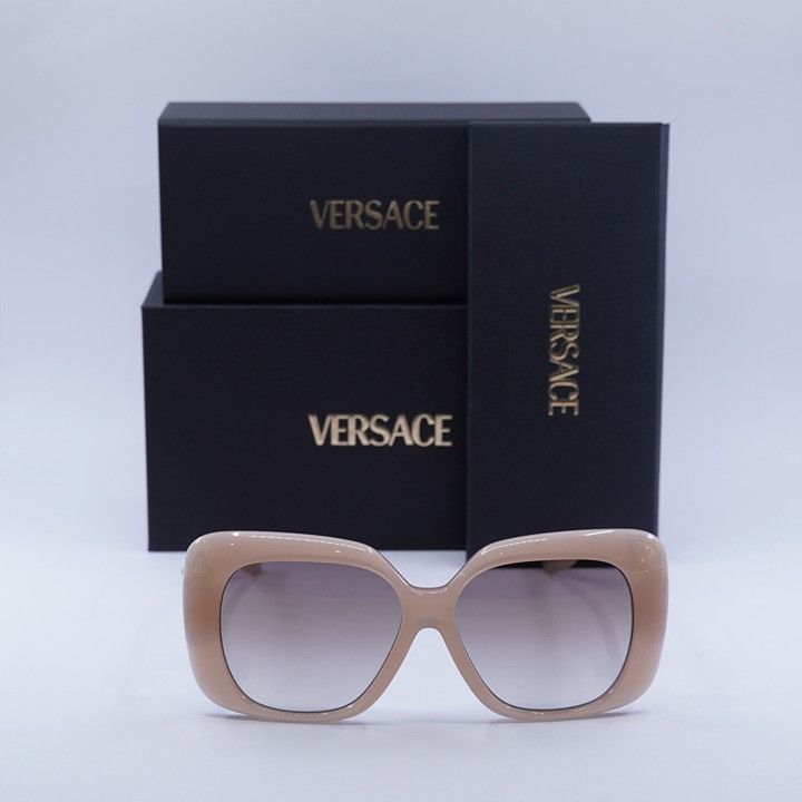 Versace Versace VE4499U 55386E Sunglasses Opal Rose Square Frame Size ONE SIZE - 10 Thumbnail