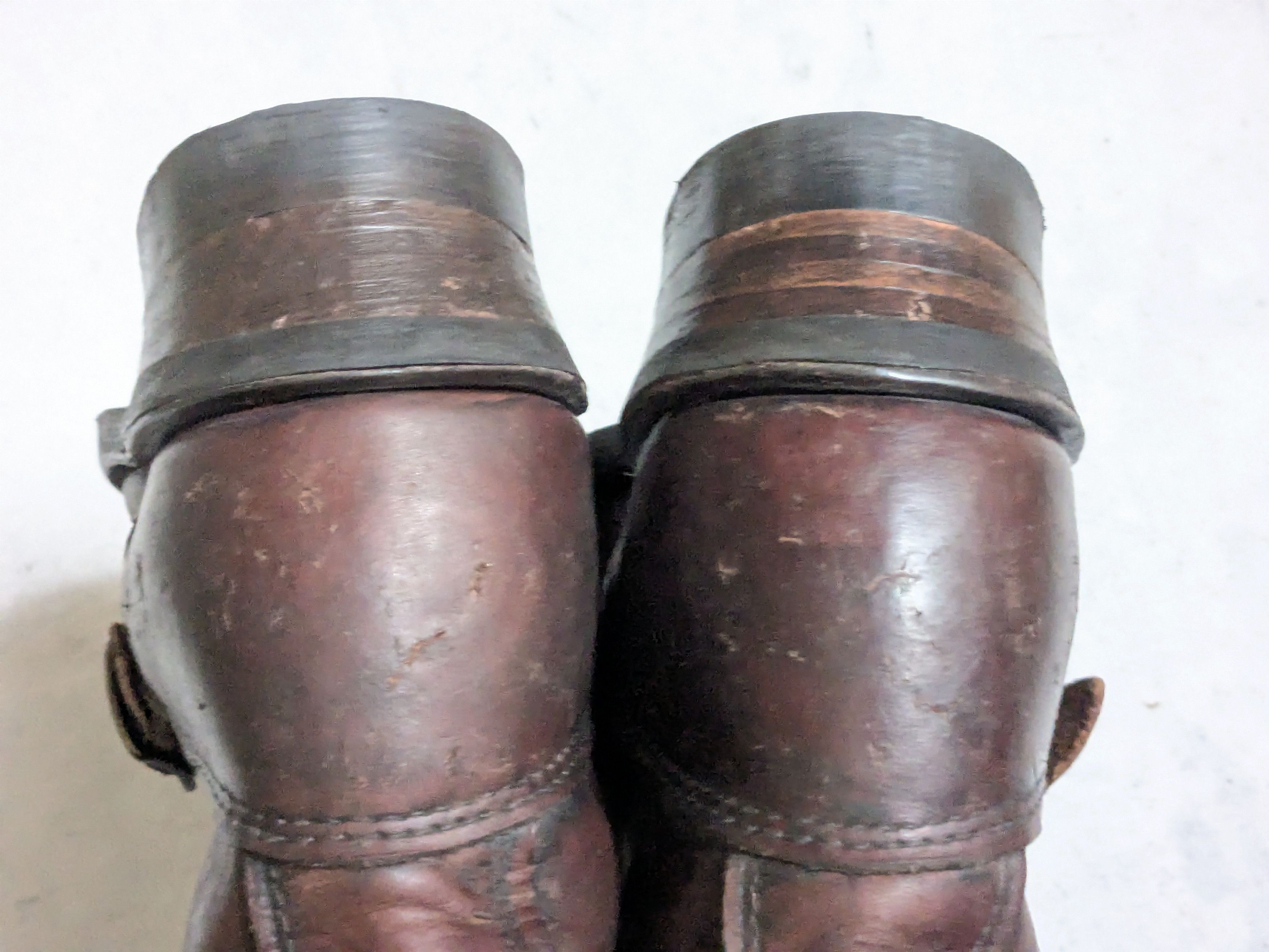Frye Frye Engineer Boots Brown 8.5 M USA Leather Strap Buckle Size US 8.5 / EU 41-42 - 17 Thumbnail