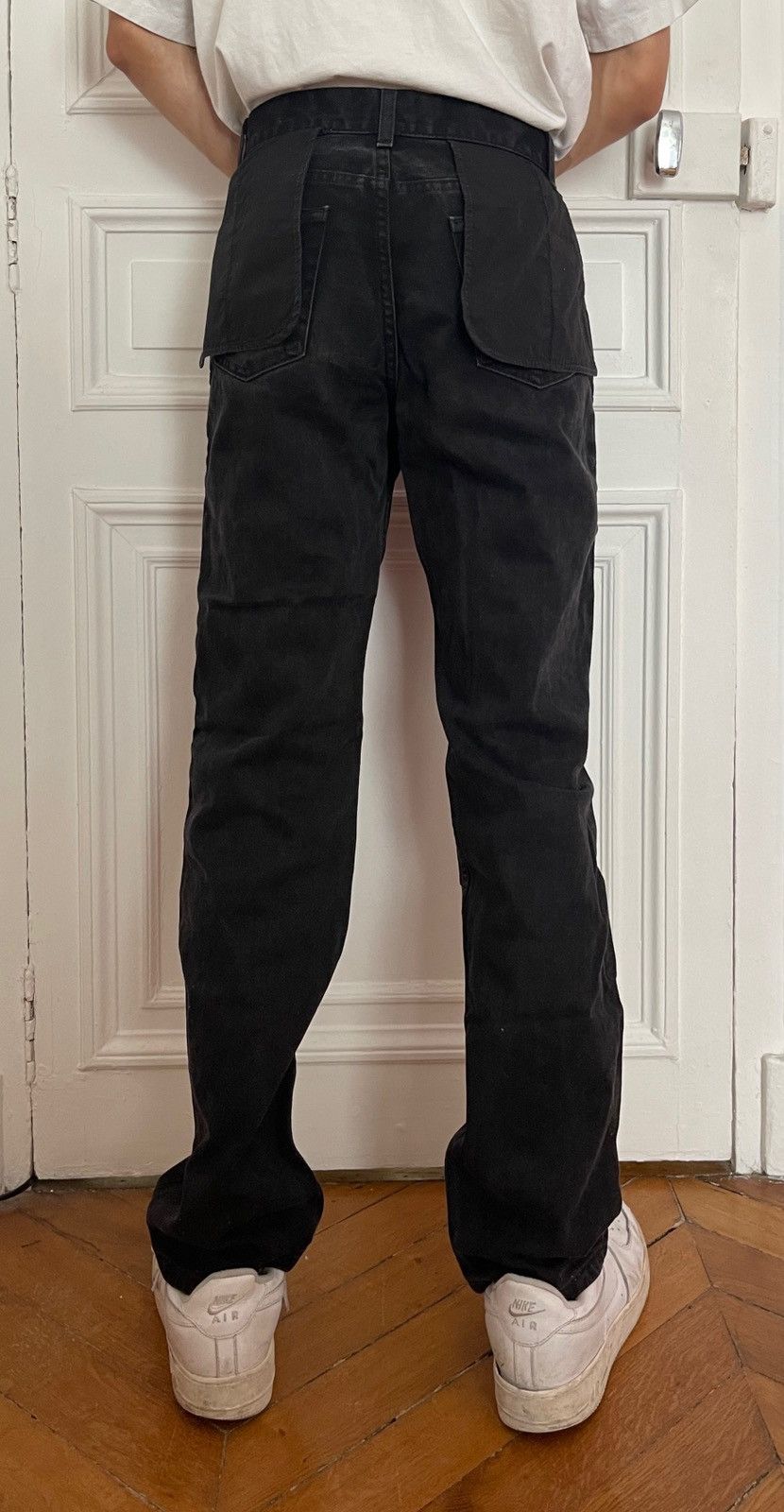 Helmut Lang Helmut Lang legendary inside out denim jeans black Size US 31 - 3 Thumbnail