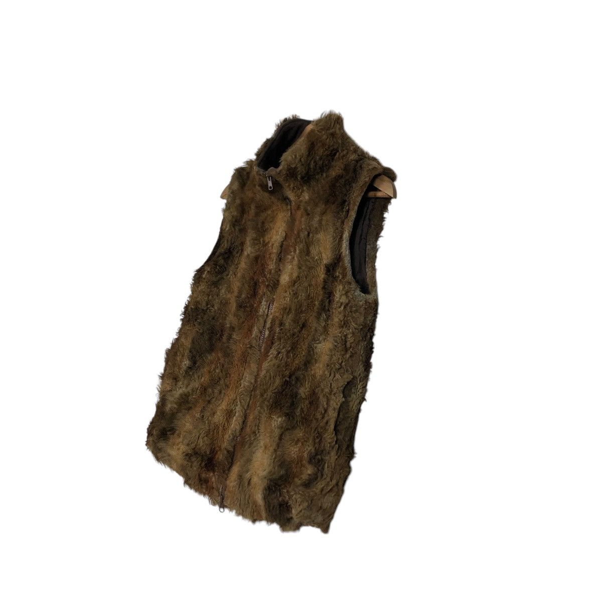 Beams Plus 🔥VINTAGE VEST JACKET SLEEVELESS BEAMS MINK FUR ISSEY MIYAKE Size US M / EU 48-50 / 2 - 4 Thumbnail