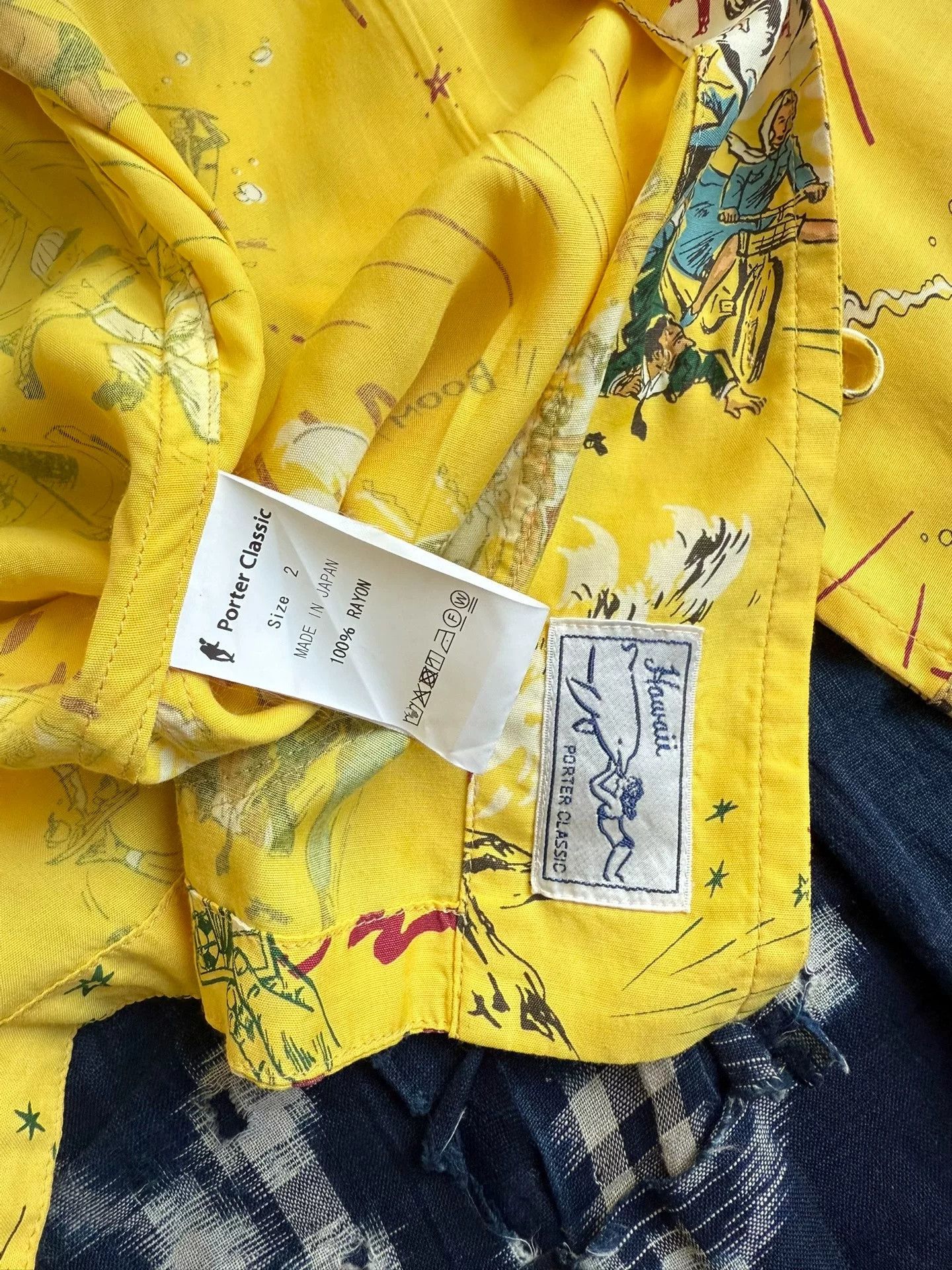 Porter Classic Porter Classic PC Aloha Chinese Shirt Size US XXS / EU 40 - 9 Thumbnail