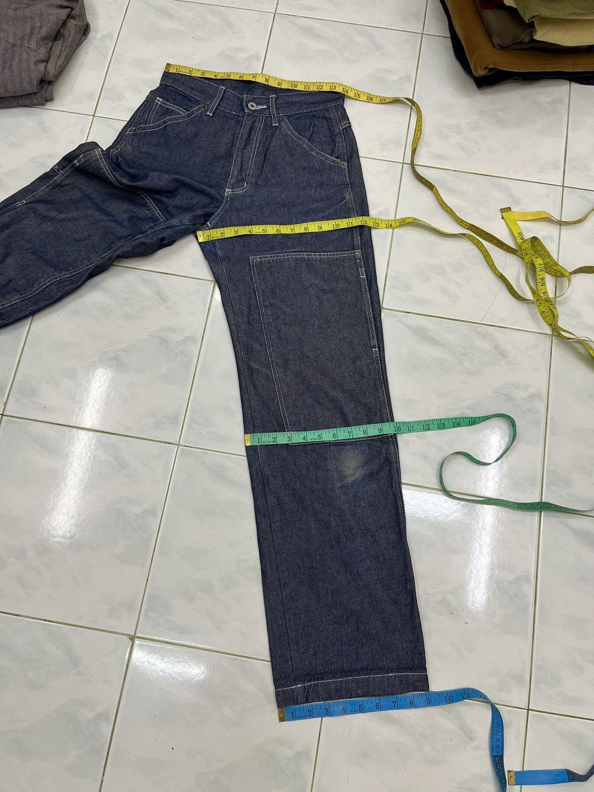 Japanese Brand 🔥🔥🔥STEALS WELDGIN DOUBLE KNEE DENIM Size US 28 / EU 44 - 15 Thumbnail