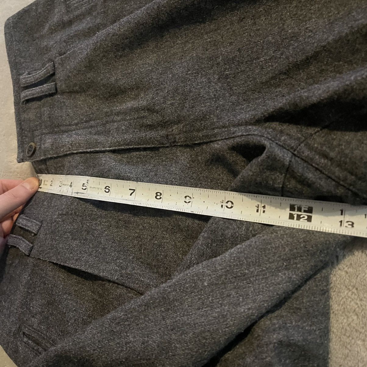 Other Vintage 90s Lizwear Petite Womens 8 Gray Wool Dress Pants Size 30" / US 8 / IT 44 - 5 Thumbnail
