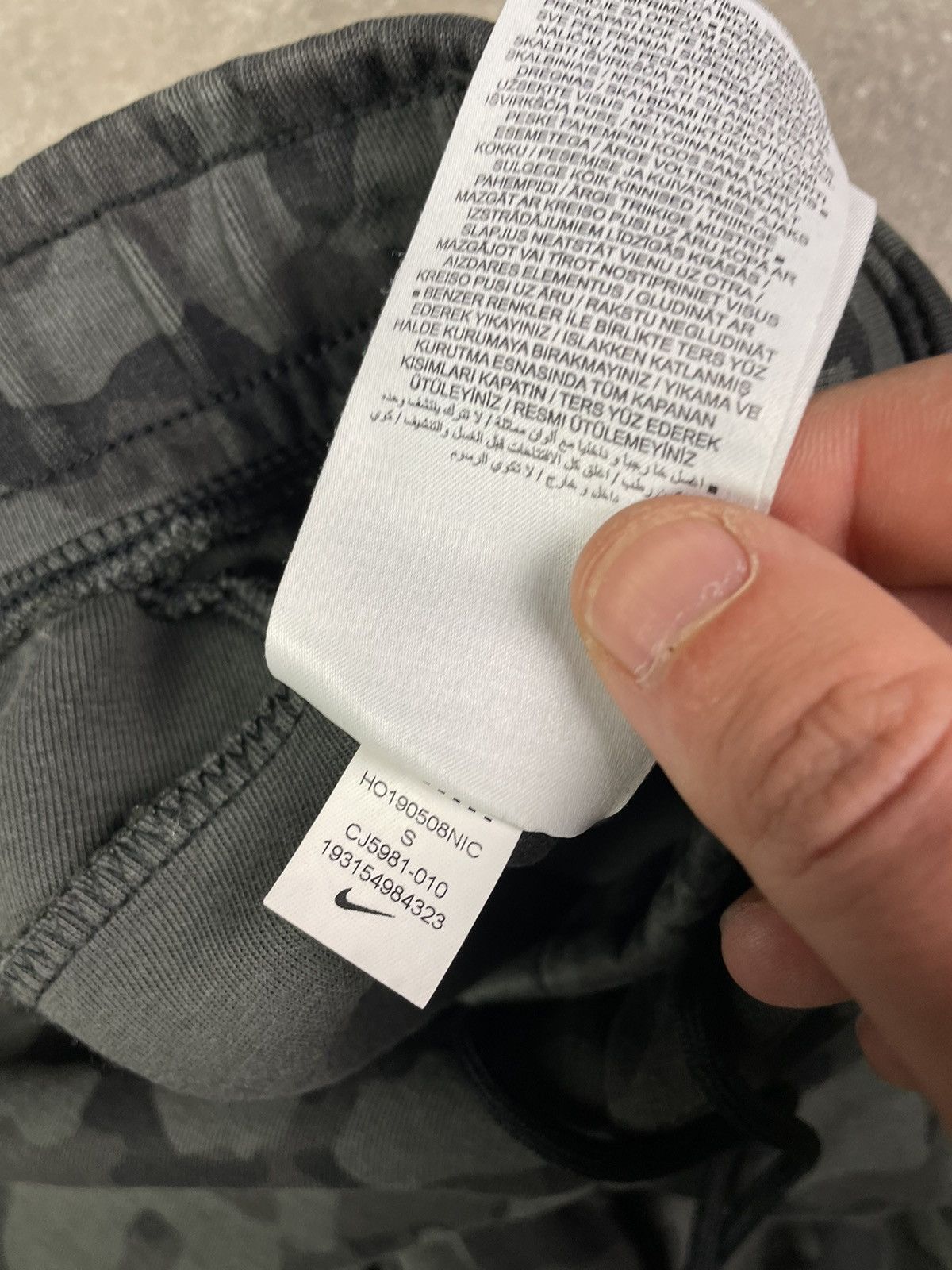 Nike Nike tech fleece camo pants drill hip hop Size US 32 / EU 48 - 6 Thumbnail