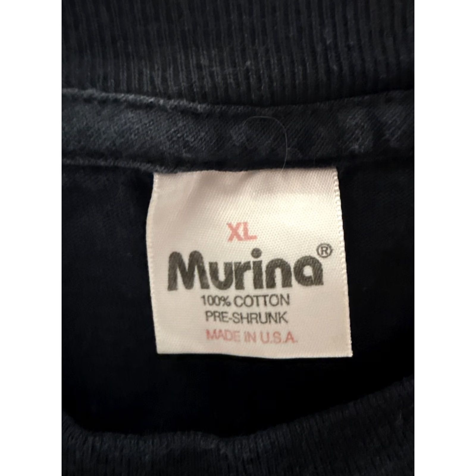 Vintage VTG Bobby G’s Black Panther Murina T-Shirt Men XL Black Cotton Short Sleeve 1990s Graphic Tee Mens Size US XL / EU 56 / 4 - 5 Thumbnail
