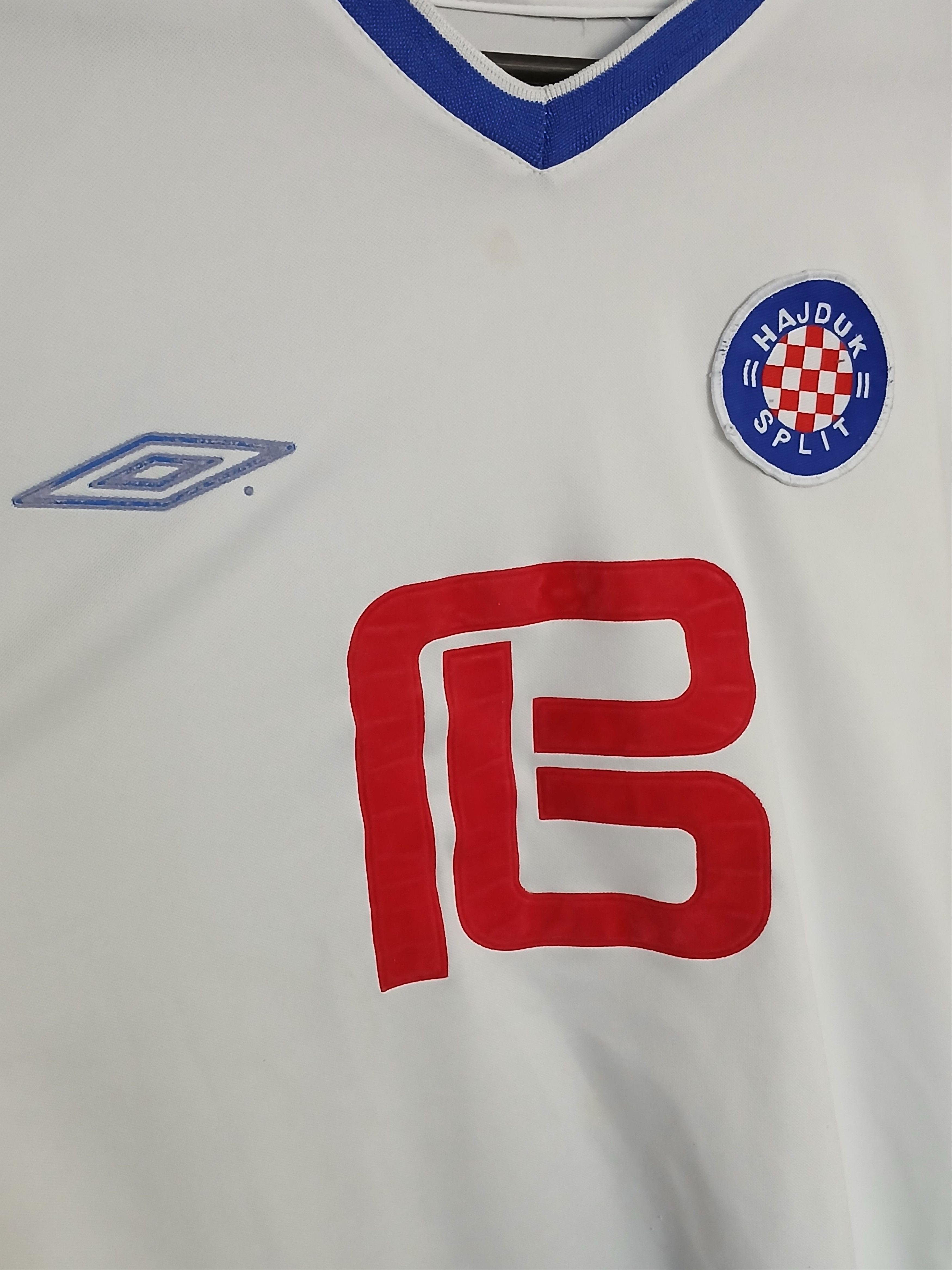 Umbro XXXL Hajduk Split 2002/2003 Home Football Jersey T-Shirt Size US XXL / EU 58 / 5 - 3 Thumbnail