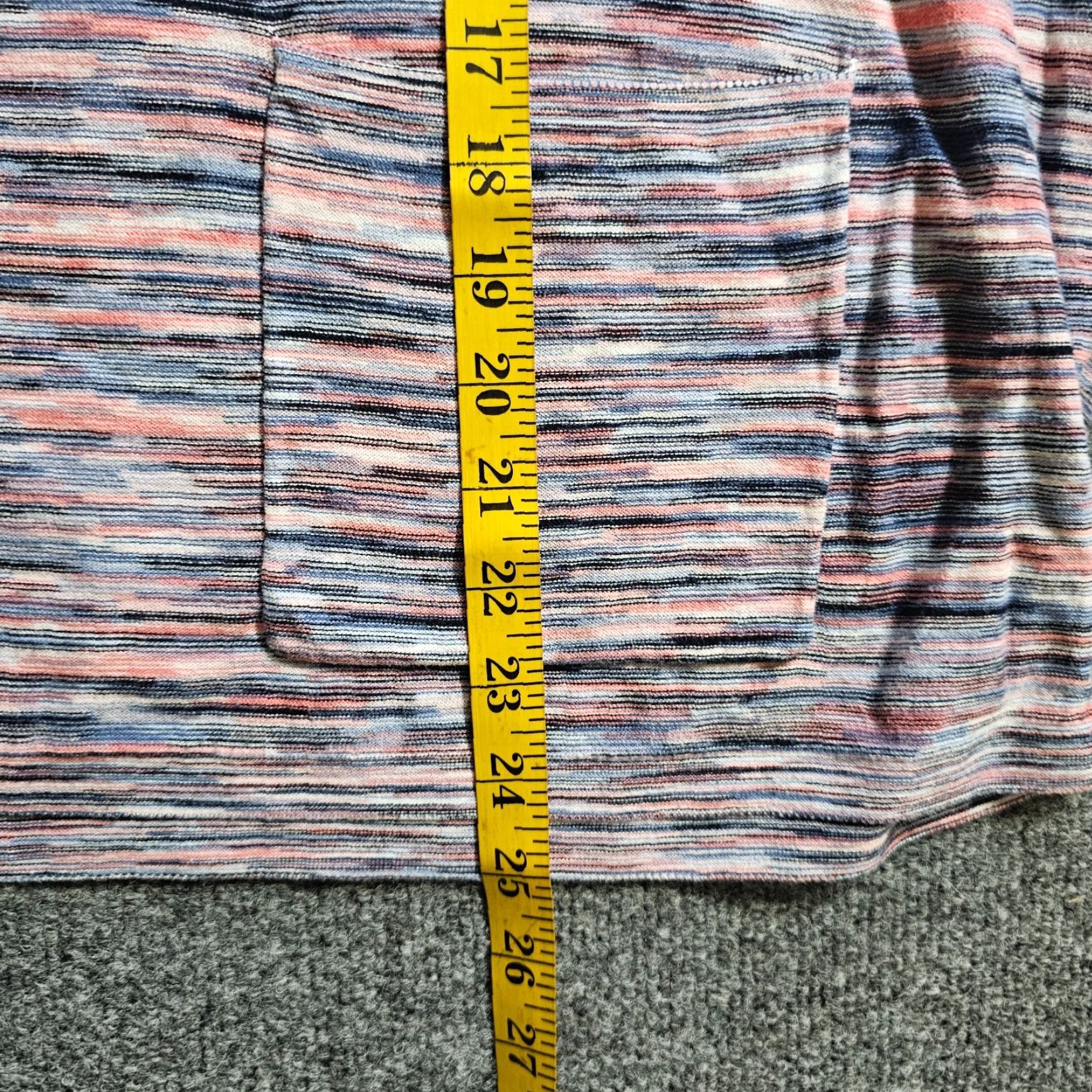 J. Jill J Jill Sweater Top Womens Large Pink Blue Short Sleeve Knit Casual Oversized Pullover Knit Shirt Vintage? No Size L / US 10 / IT 46 - 7 Thumbnail