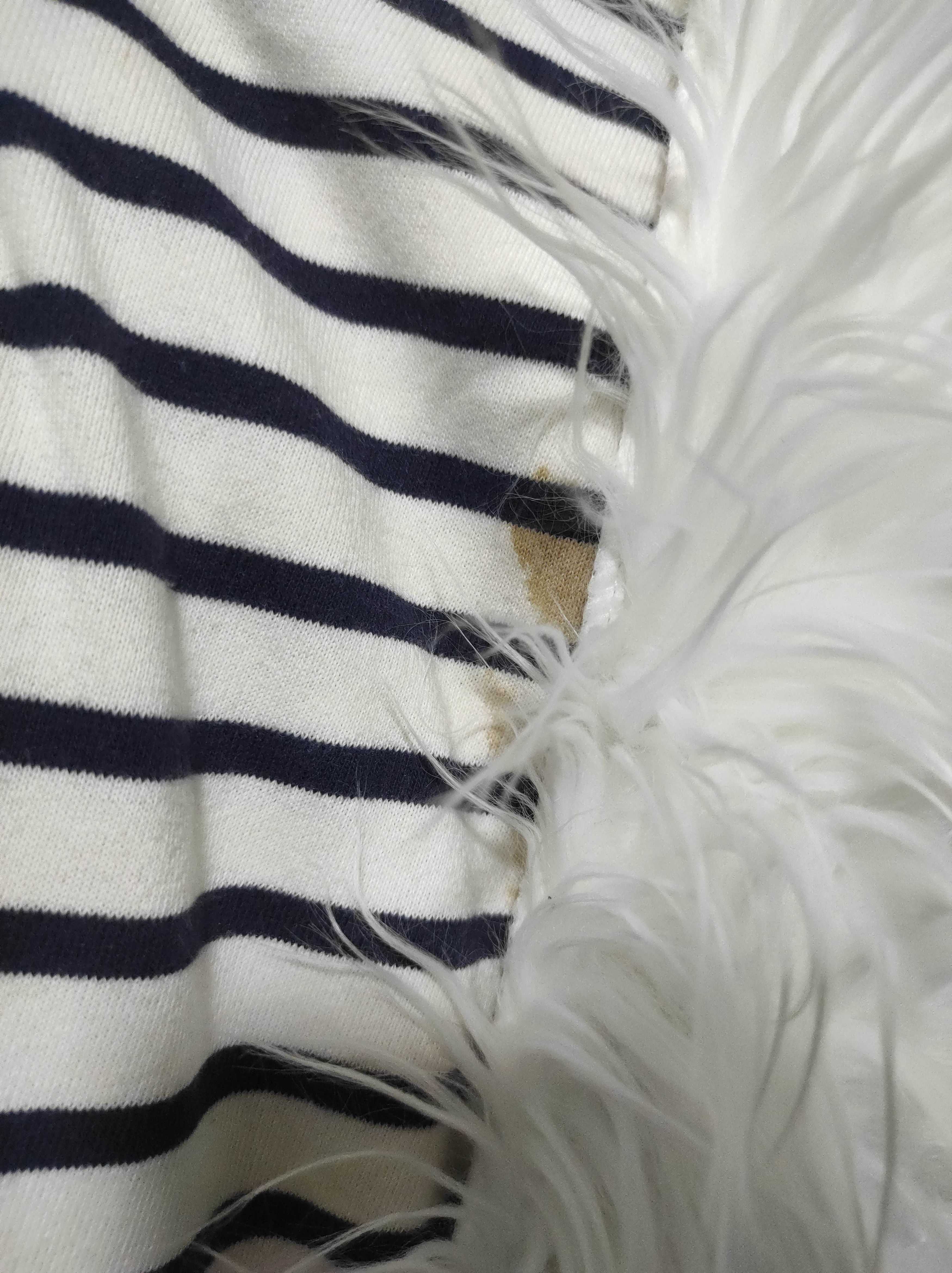 Gap GAP Stripe Fur Hoodie i6w9 Lgb Style Size US XXS / EU 40 - 12 Thumbnail