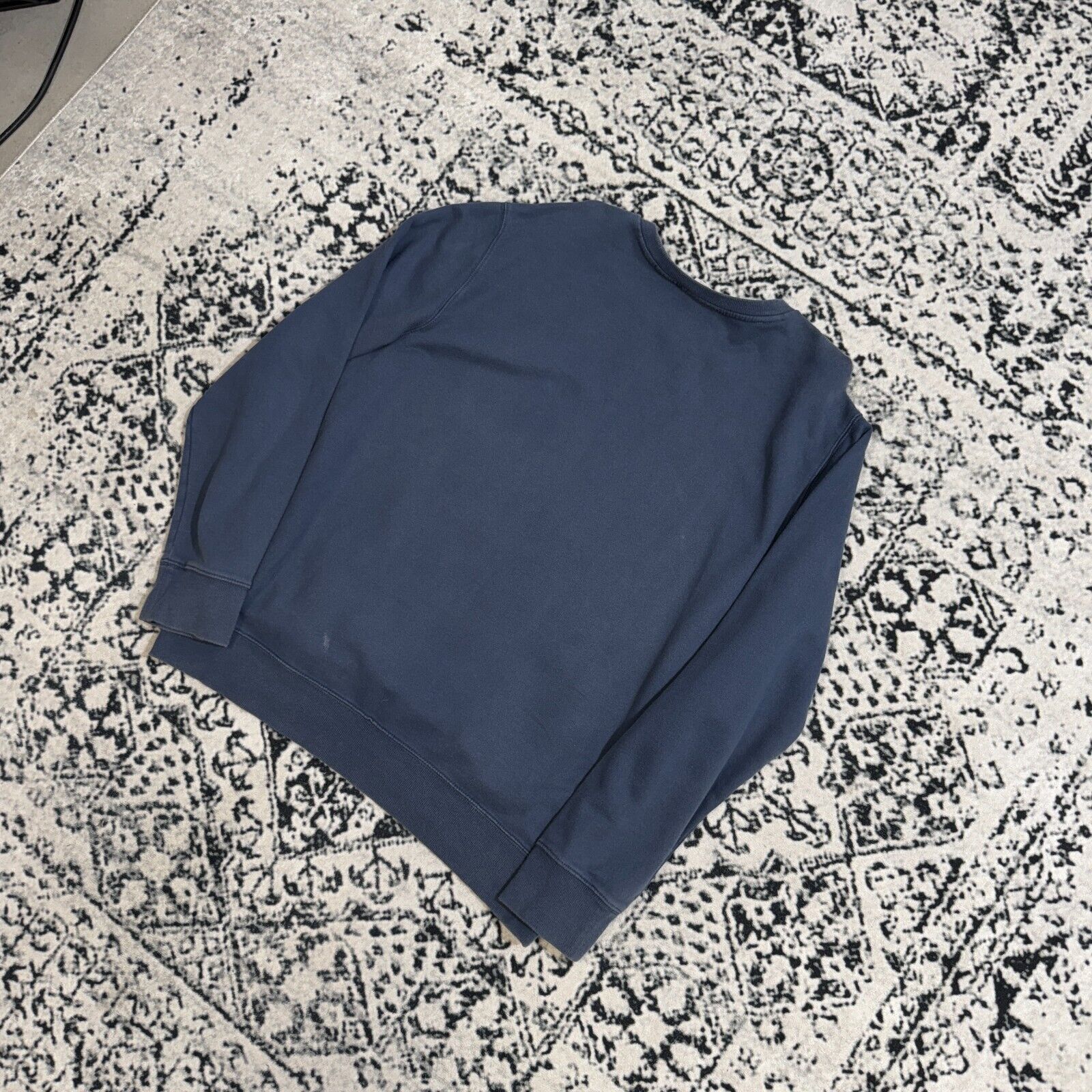 Timberland × Vintage Vintage Timberland Navy Sea Blue Cotton Crewneck Size XL 90s Size US XL / EU 56 / 4 - 8 Thumbnail
