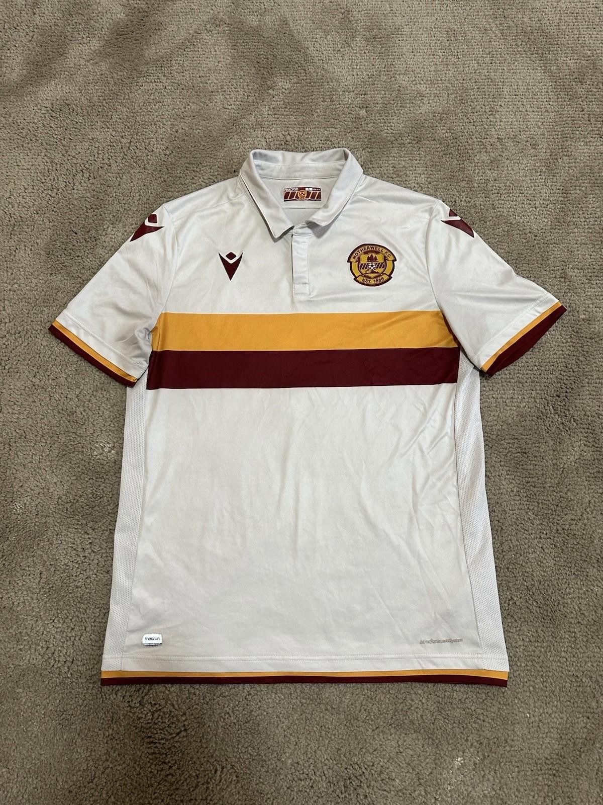 Macron MOTHERWELL 2019/20 HOME FOOTBALL SHIRT SOCCER JERSEY MACRON Size US XL / EU 56 / 4 - 1 Thumbnail