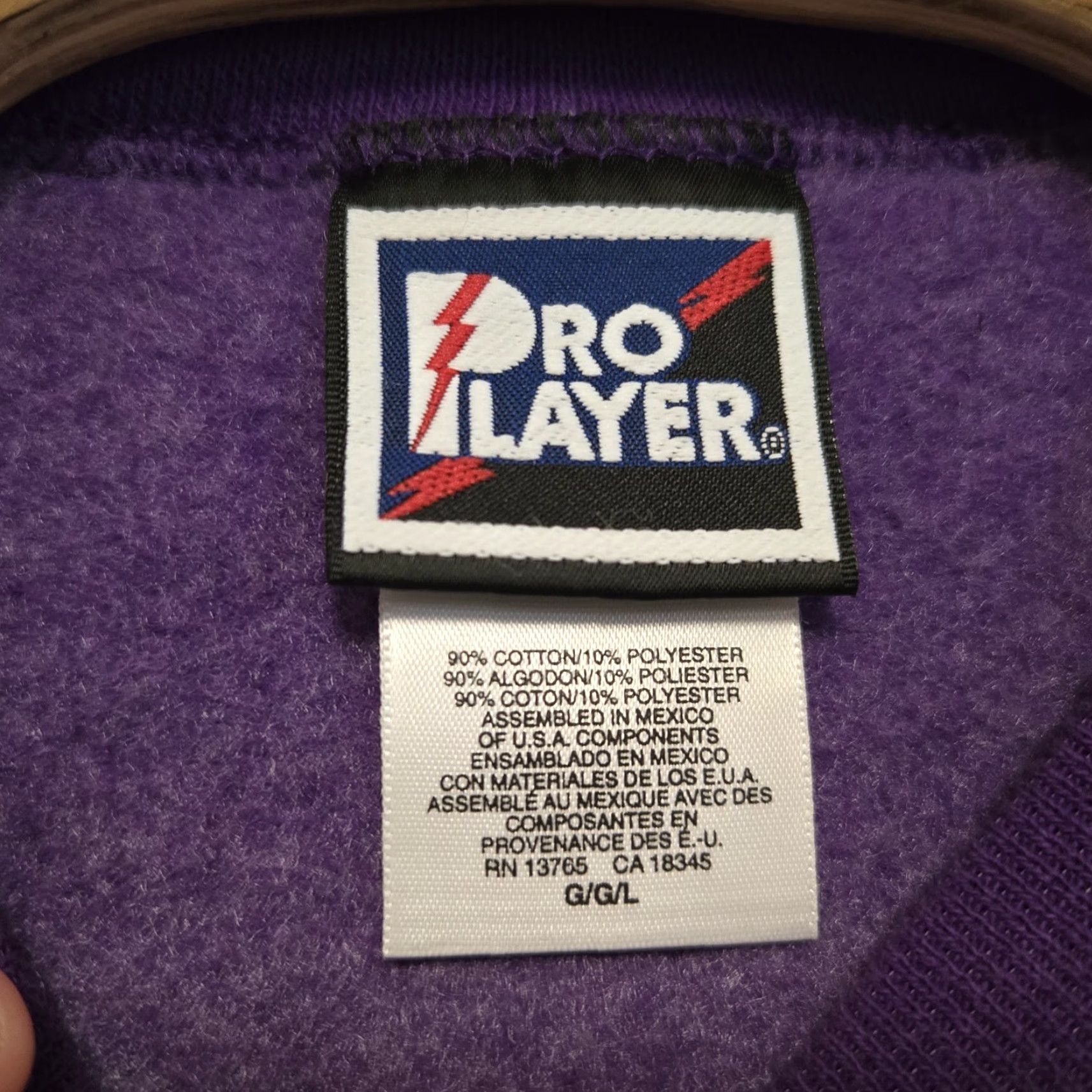 Pro Player VINTAGE Pro Player Baltimore Ravens Crewneck Sweatshirt L Purple NWOT Size US L / EU 52-54 / 3 - 5 Thumbnail