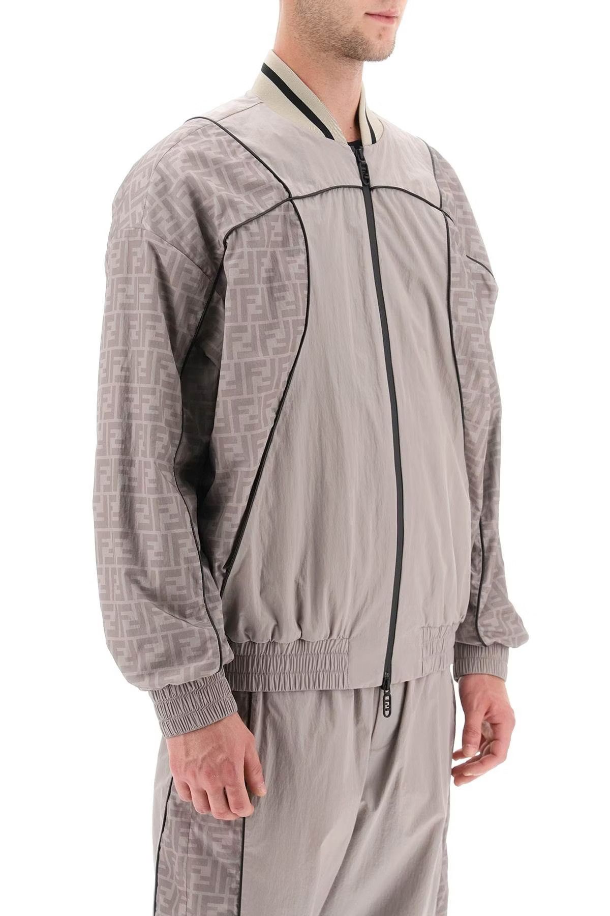 Fendi o1w1db10724 Bomber Jacket in Grey Size US M / EU 48-50 / 2 - 2 Thumbnail