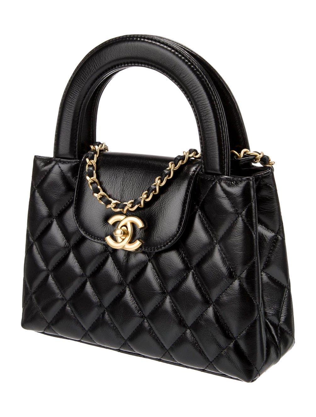 Chanel os11x0326 Size: OS / Mini Kelly Shopper Bag in Black Size ONE SIZE - 5 Thumbnail