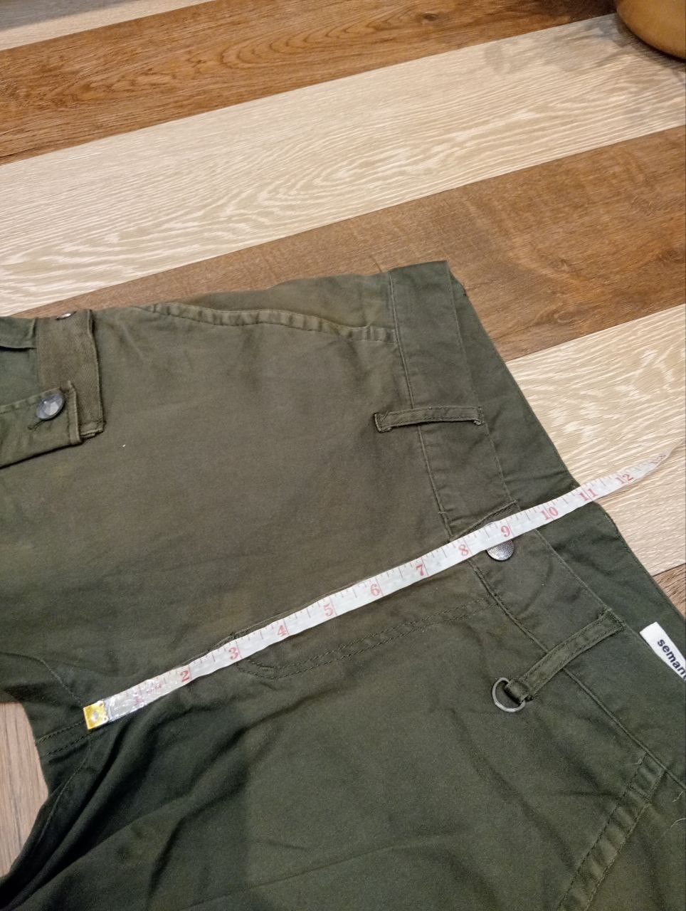 semanticdesign SEMANTICDESIGN JAPAN STRETCH MULTIPOCKET BANDAGE FLARED PANT Size US 31 - 14 Thumbnail