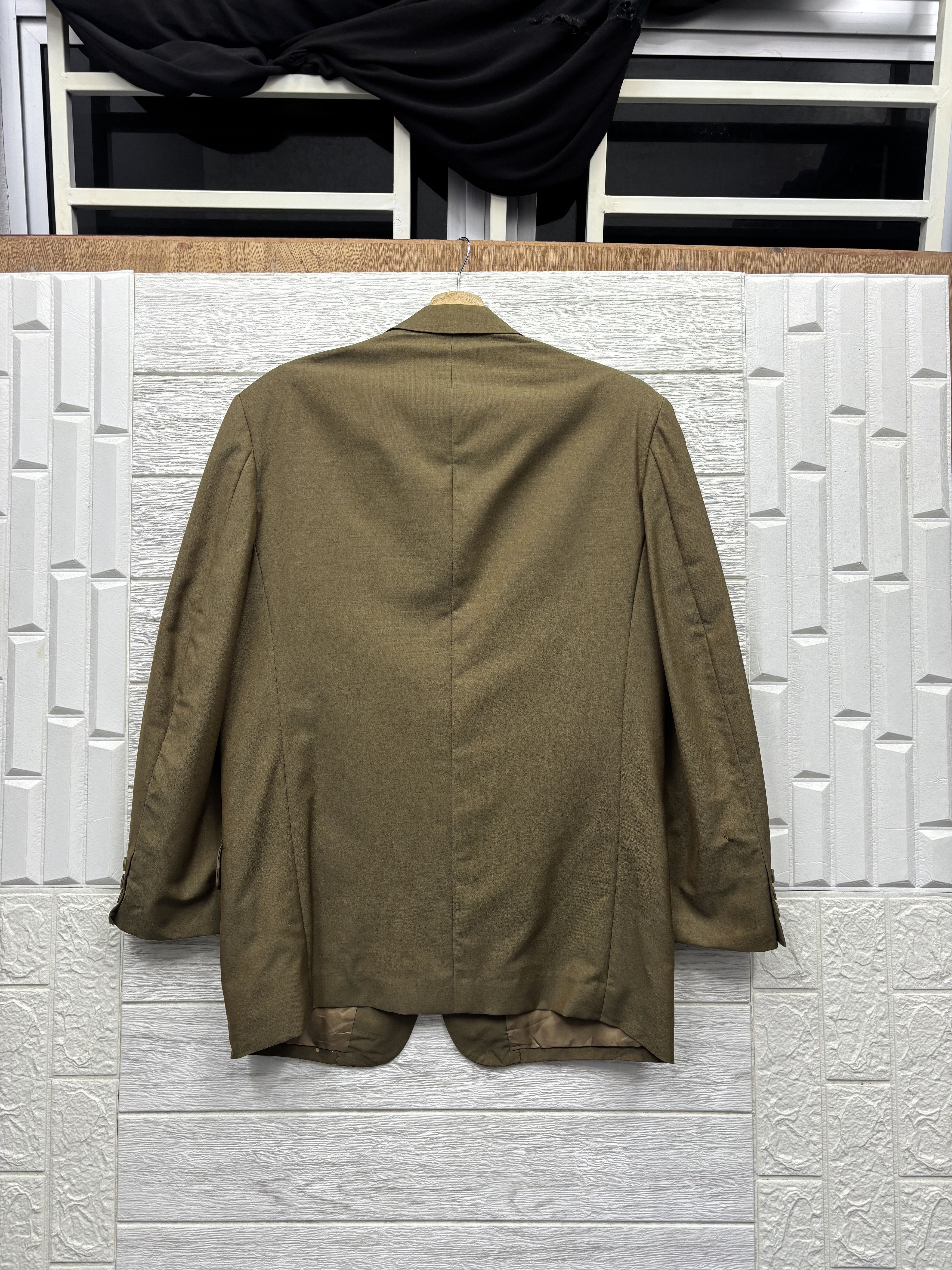 Japanese Brand × Vintage × Yves Saint Laurent 🔥VINTAGE YSL YVES SAINT LAURENT BLAZER COAT JACKET Size 48R - 5 Thumbnail