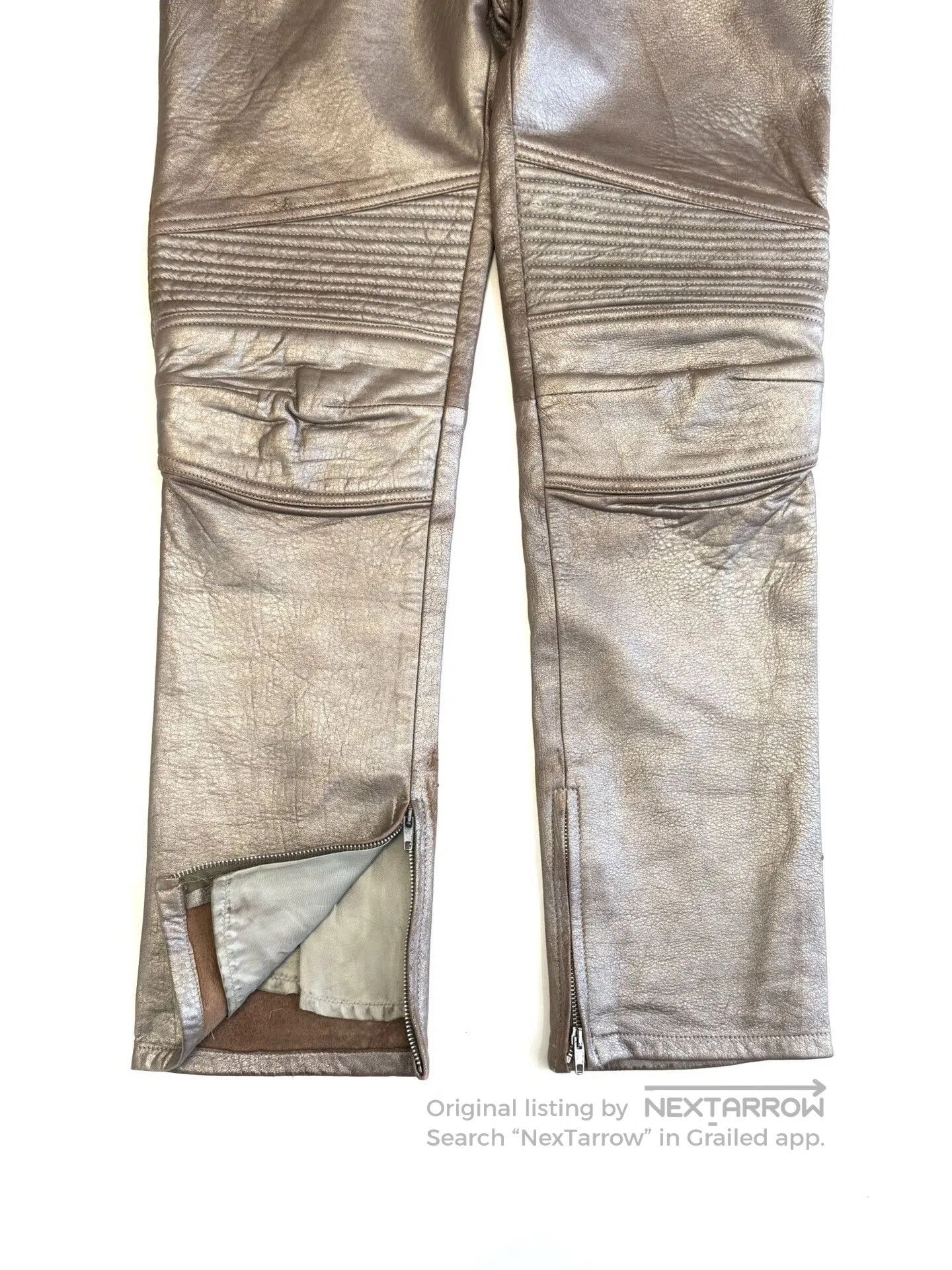 Helmut Lang Helmut Lang 1999 Astro Leather Pants. Size US 26 / EU 42 - 7 Thumbnail