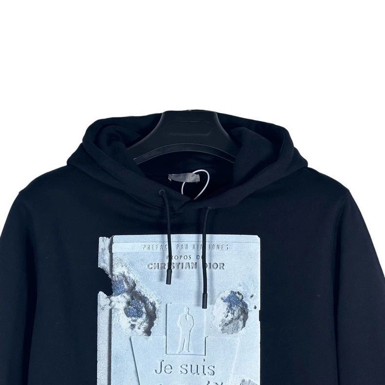 Dior Dior x Daniel Arsham Black Printed Hoodie-2506 Size US S / EU 44-46 / 1 - 3 Thumbnail