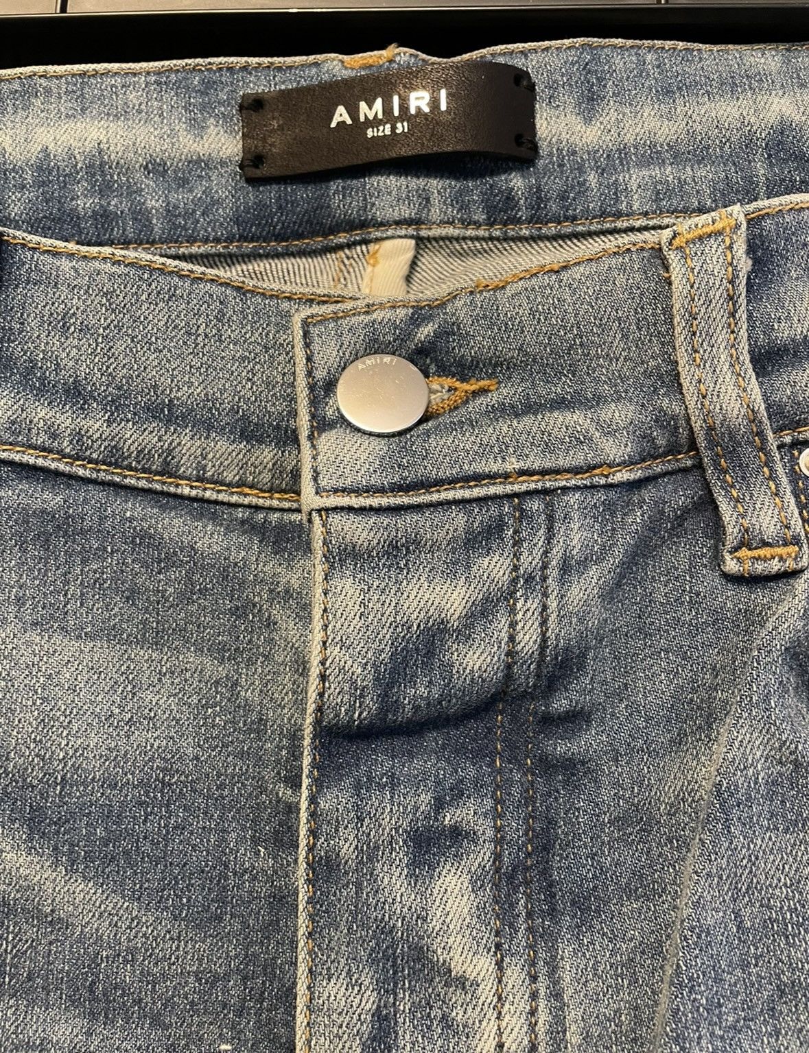 Amiri 🔥Brand New🔥Velvet PJ MX2 Jean Denim Size US 31 - 12 Thumbnail