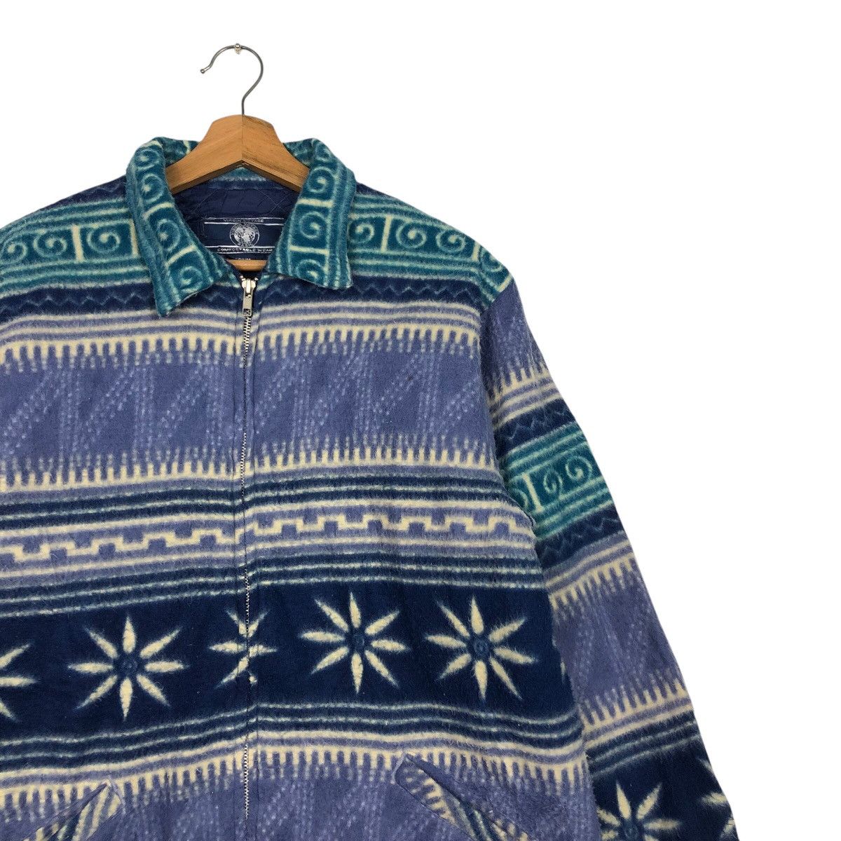 Japanese Brand 📌Vintage Button Chore Jacket Virgin Voyage Navajo Native Size US M / EU 48-50 / 2 - 6 Thumbnail