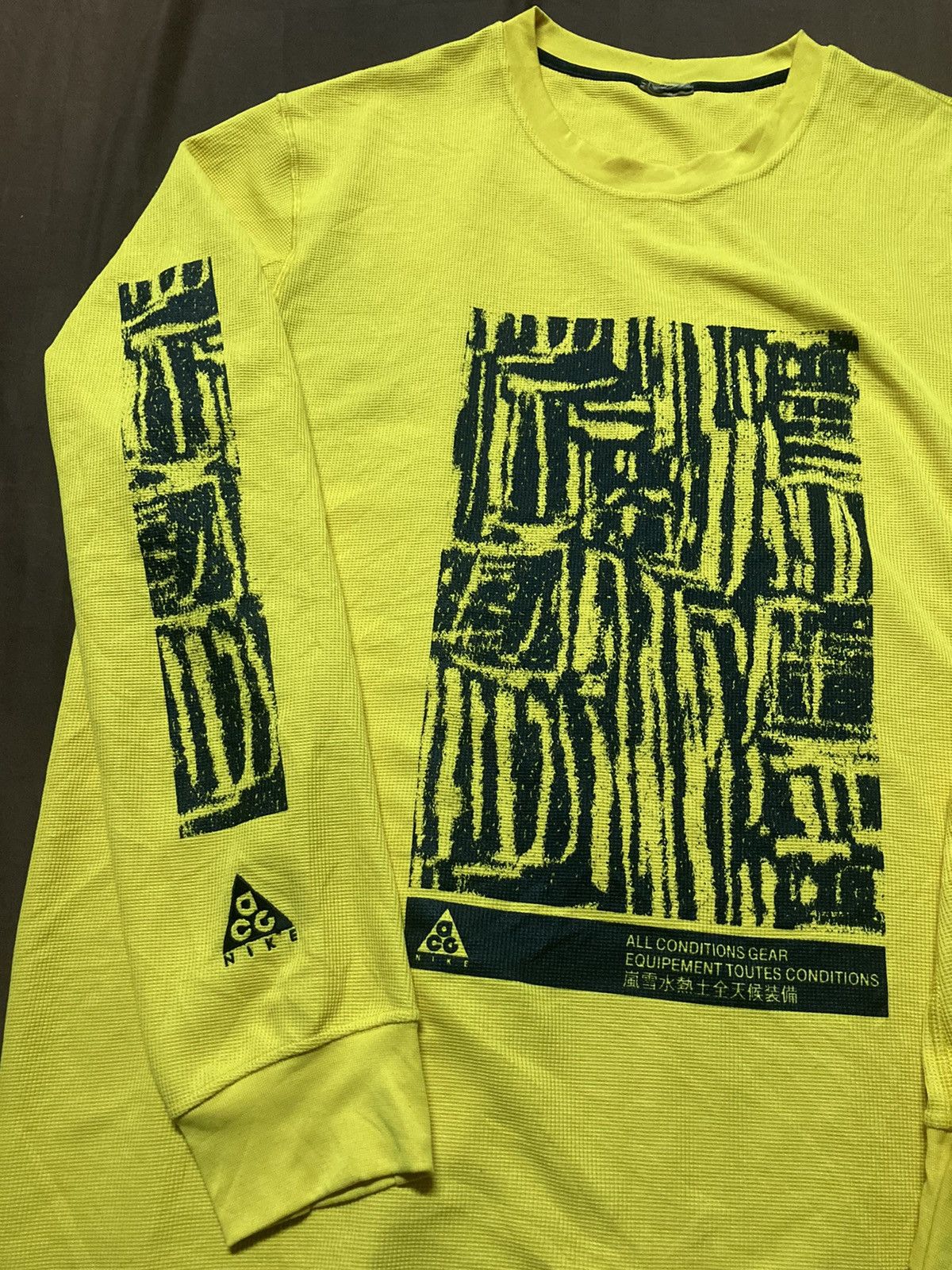 Nike ACG ❗️OFFER❗️Nike ACG Thermal Waffle Longsleeve Size US XL / EU 56 / 4 - 3 Thumbnail