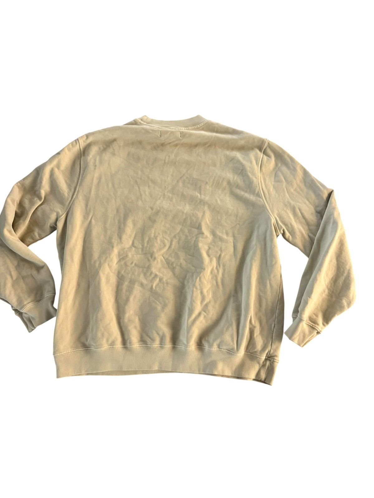 Allsaints AllSaints Crew Sweatshirt Mens Xl Sand Beige Pullover Size US XL / EU 56 / 4 - 5 Thumbnail
