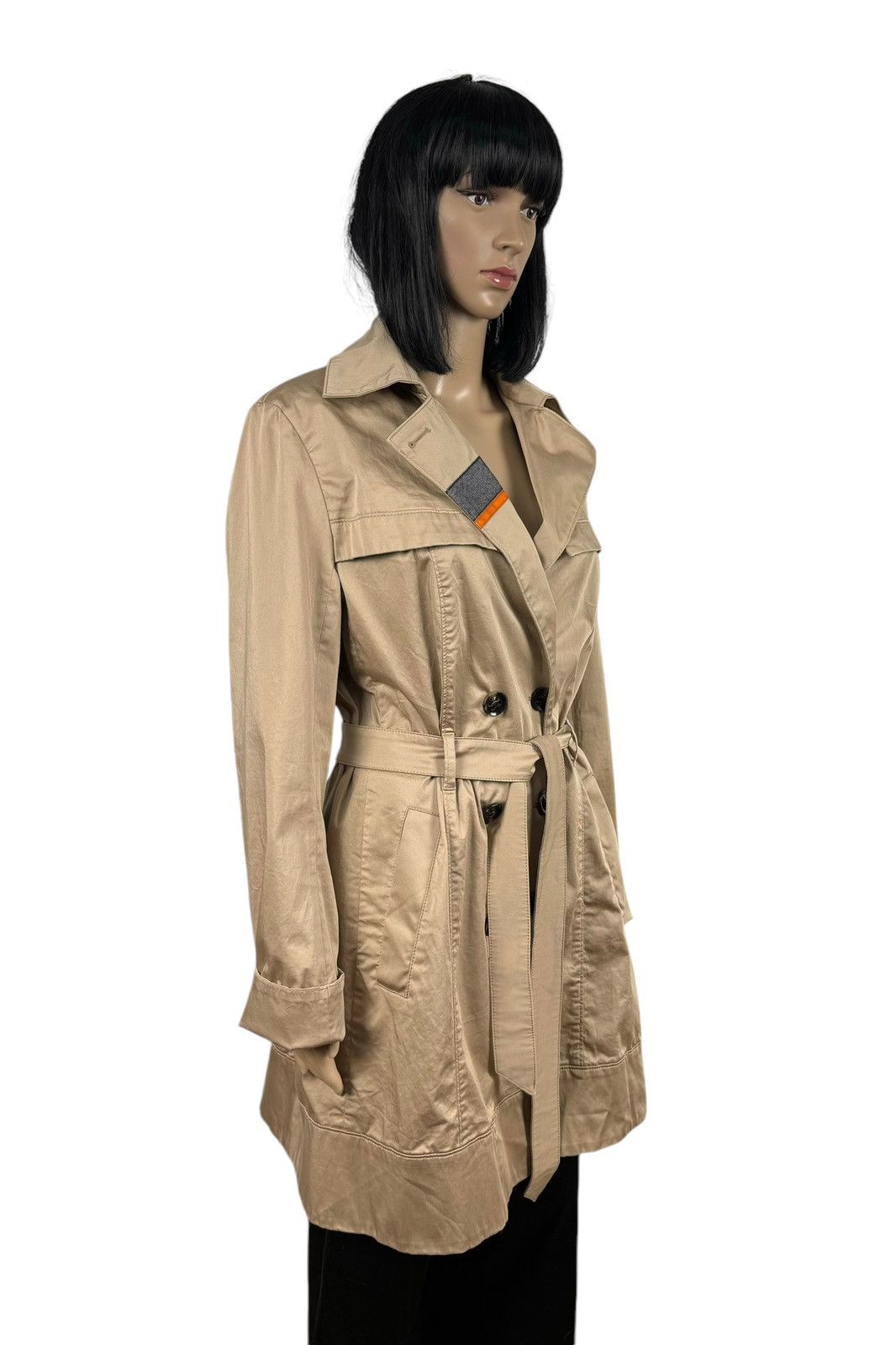 Hugo Boss Boss Orange Trench Coat Belted size US10 IT46 Size L / US 10 / IT 46 - 4 Thumbnail