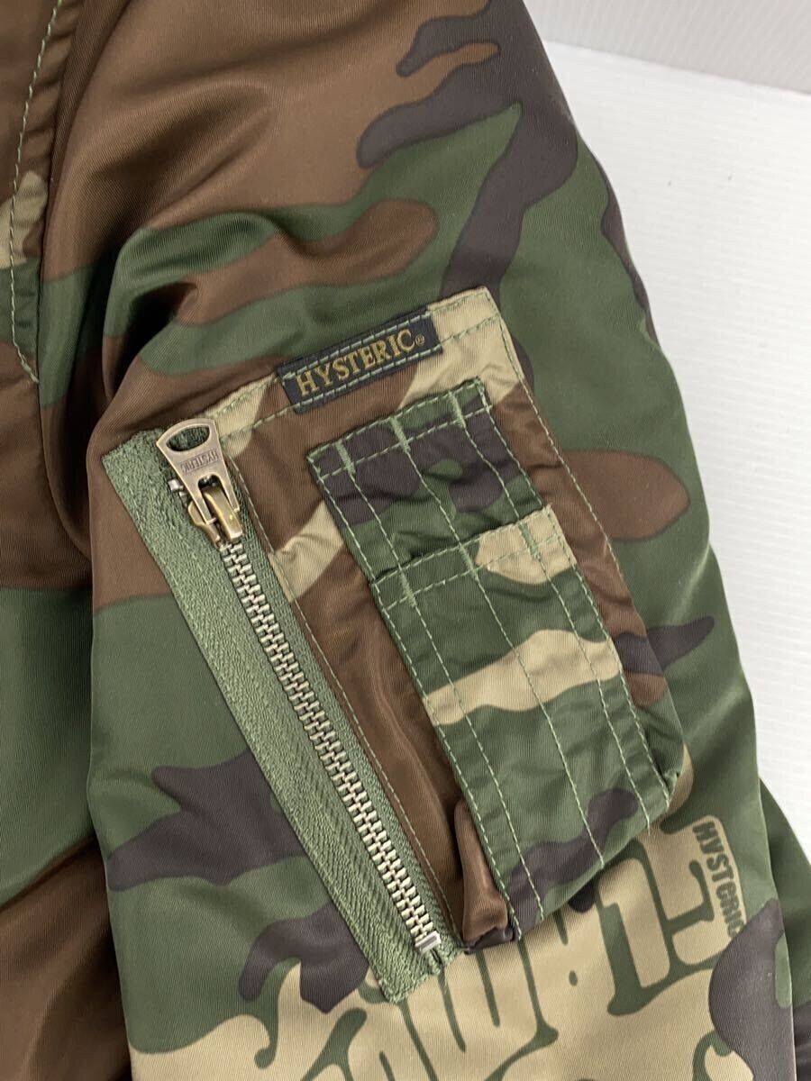 Hysteric Glamour Camo Logo MA-1 Bomber Jacket - Hysteric Size US L / EU 52-54 / 3 - 5 Thumbnail
