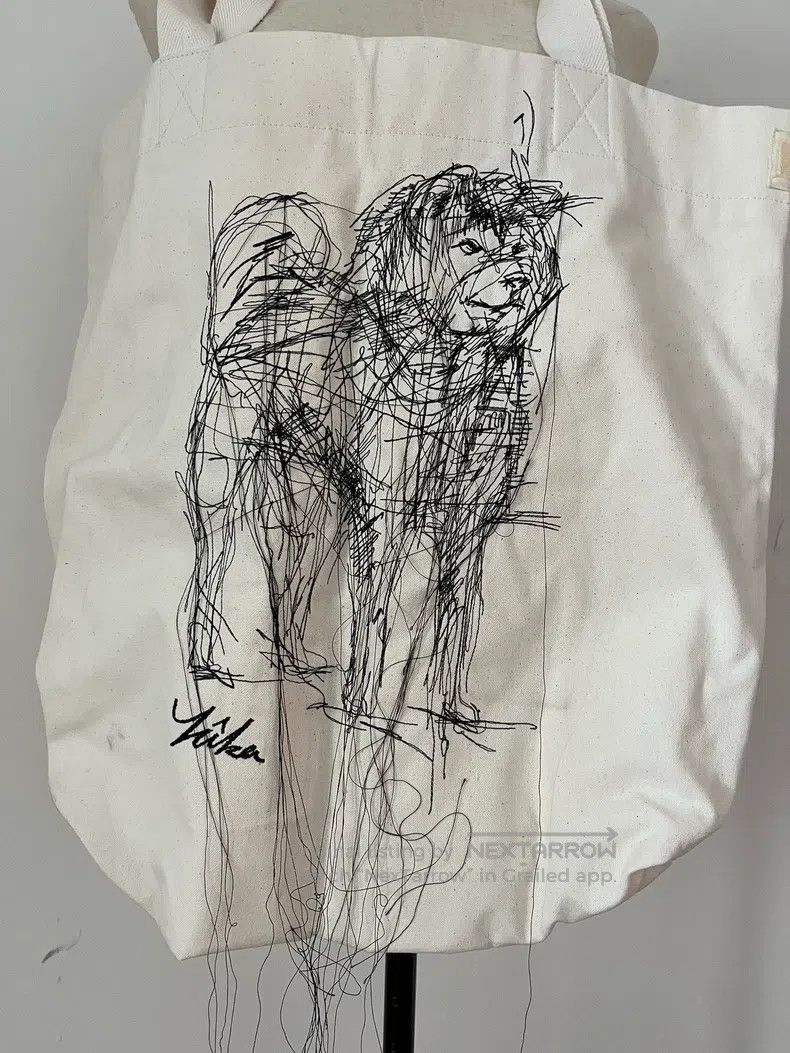 Yohji Yamamoto yohji yamamoto Handbag, canvas Size ONE SIZE - 2 Thumbnail