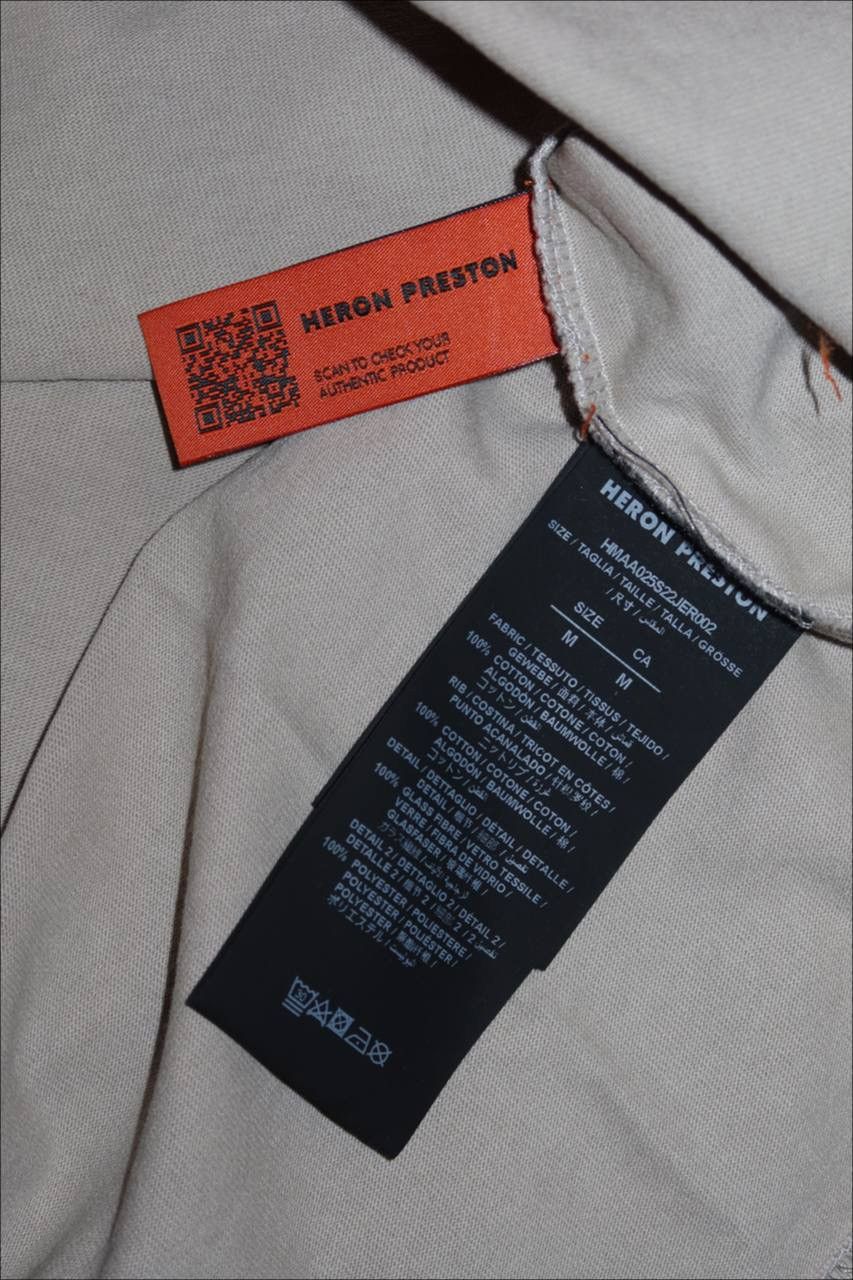 Heron Preston Heron Preston T-shirt "Стиль" Size US M / EU 48-50 / 2 - 7 Thumbnail
