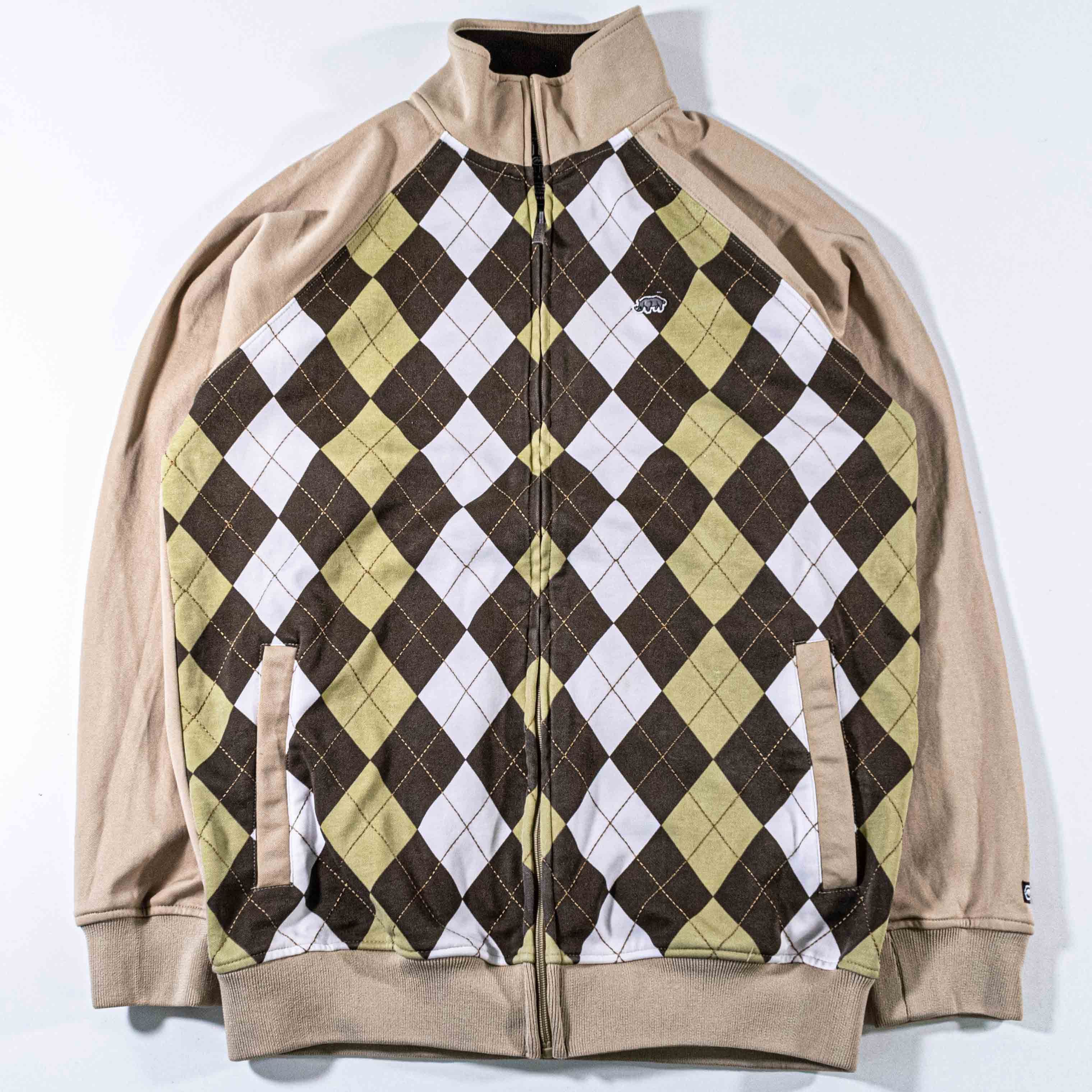 Ecko Unltd. Ecko Unltd Argyle Golf Track Jacket Hip Hop Y2K Zip Up Size US M / EU 48-50 / 2 - 1 Thumbnail