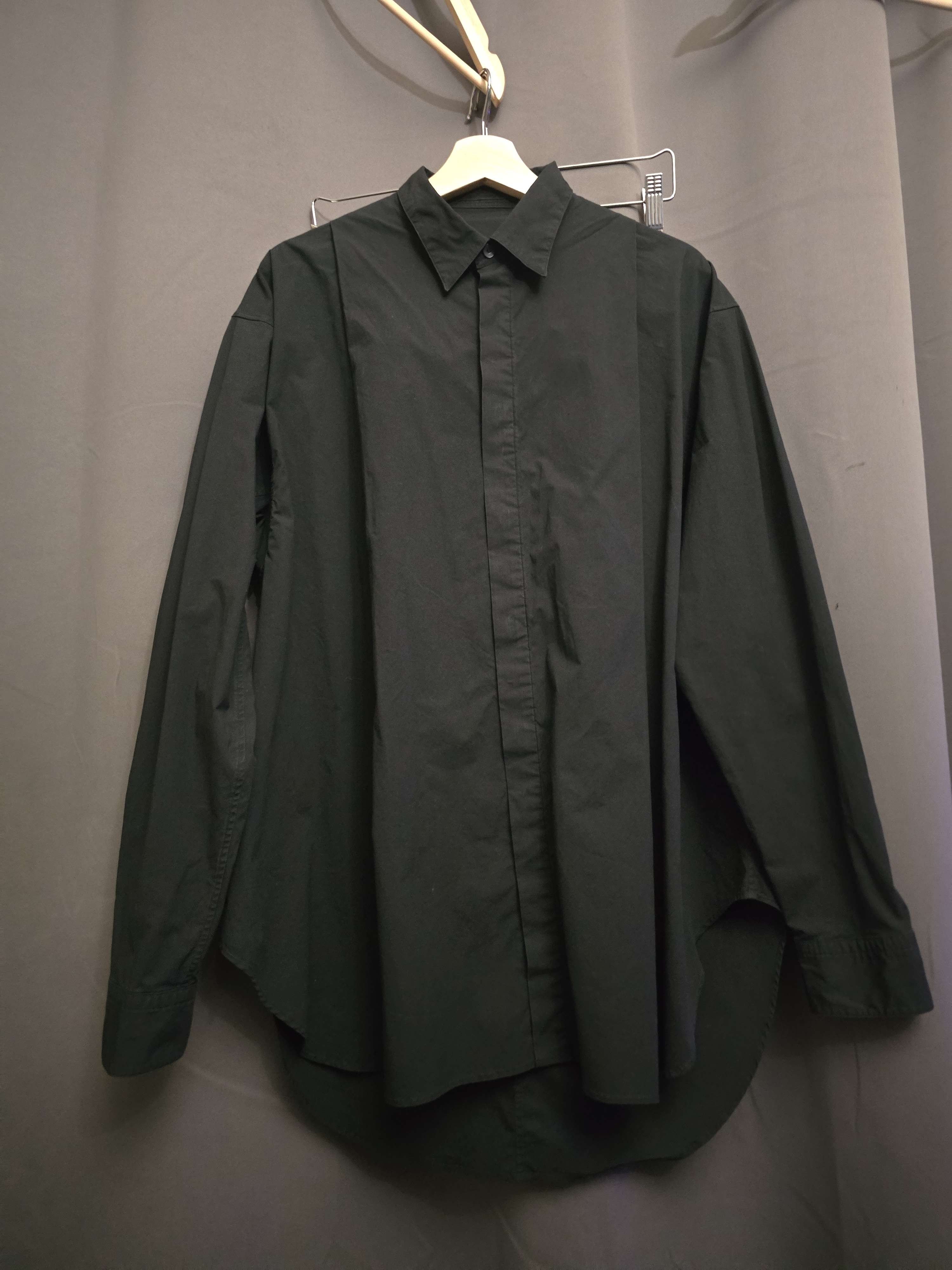 Julius Julius AW17 Neuromantika Black Button up Shirt - 597SHM4 Size US S / EU 44-46 / 1 - 4 Thumbnail