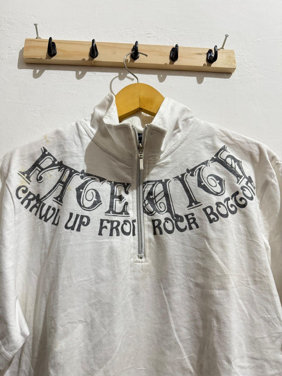 Hysteric Glamour × If Six Was Nine × Japanese Brand Y2k Euroyal skull ifsixwasnine zip tshirt Size US L / EU 52-54 / 3 - 5 Thumbnail