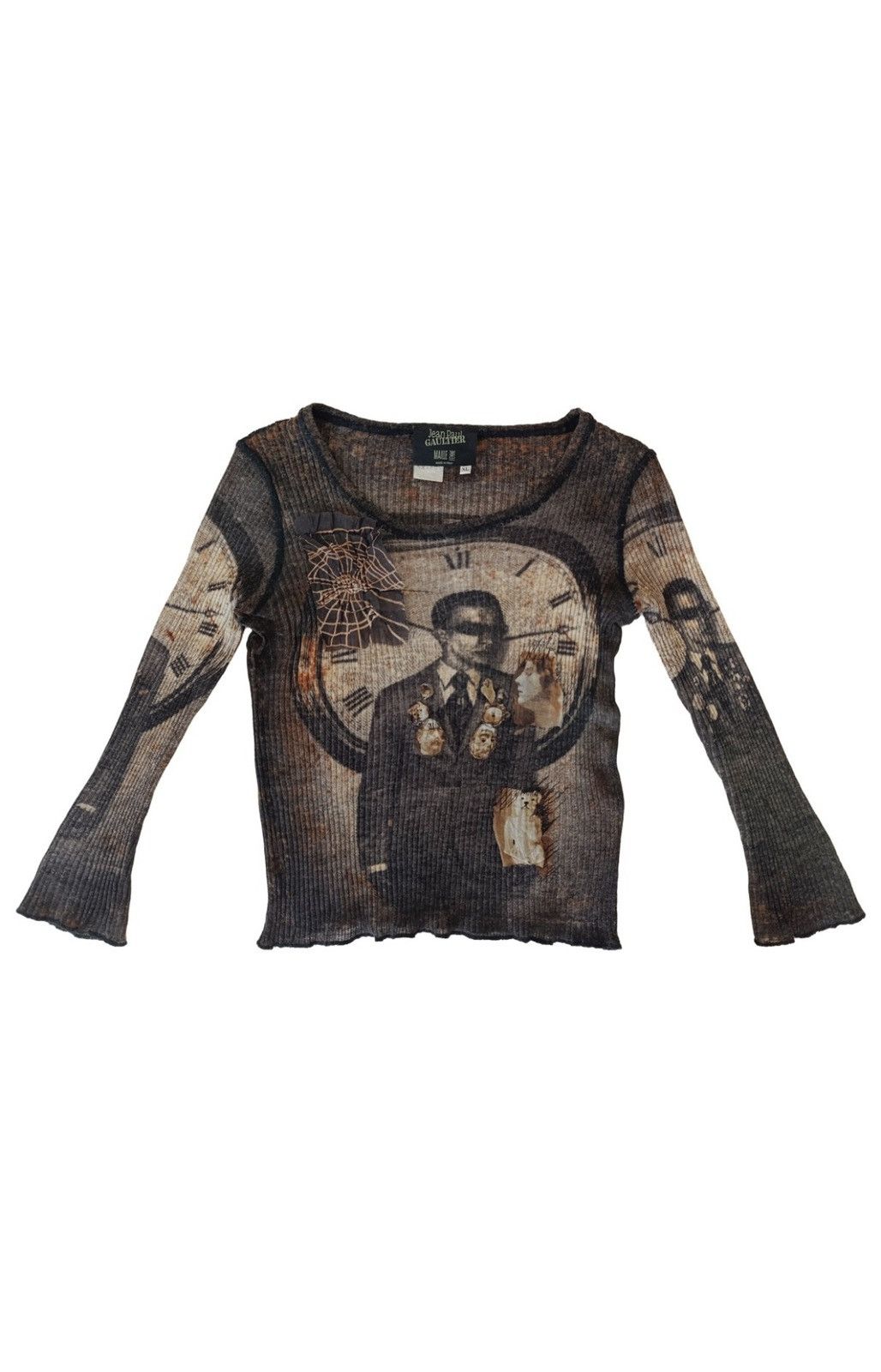 Jean Paul Gaultier Vintage Jean Paul Gaultier Stretchy Knit Size XL / US 12-14 / IT 48-50 - 1 Thumbnail