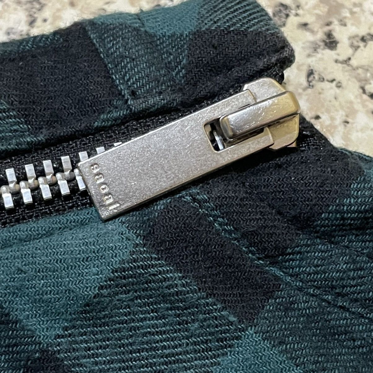 Sacai Sacai SS17 Buffalo Check Plaid Shirt w/ Shoulder Zipper RARE Size US L / EU 52-54 / 3 - 20 Thumbnail