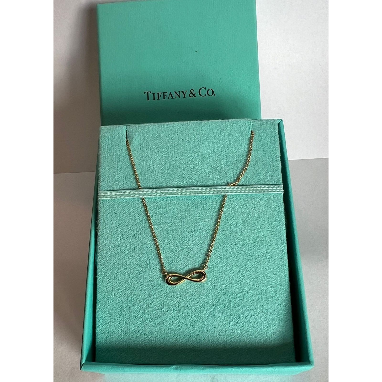 Tiffany & Co. Tiffany & Co 18K Yellow Gold Infinity Pendant Necklace Size ONE SIZE - 7 Thumbnail
