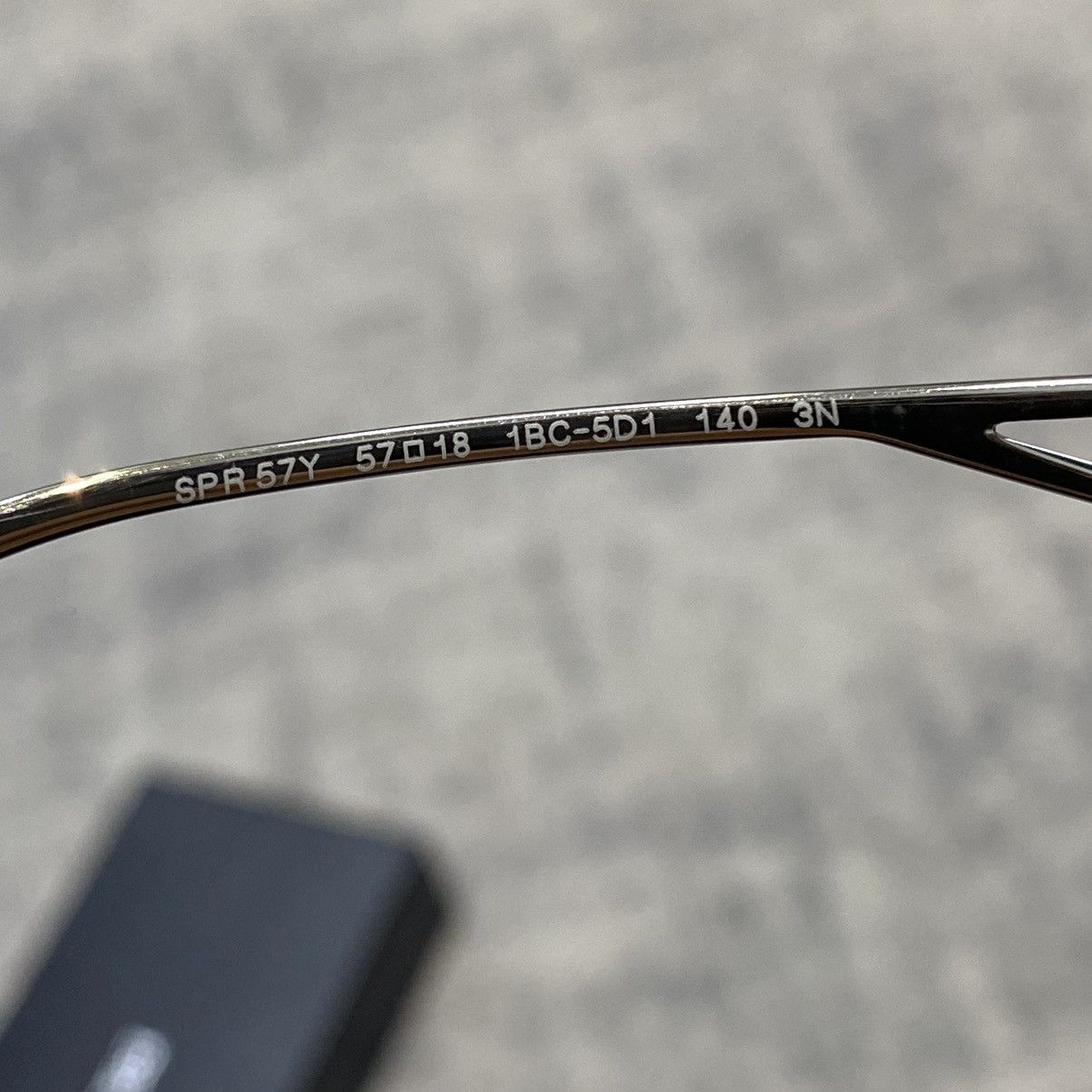 Prada PRADA 0PR 57YS 1BC5D1 Grey Gradient Silver Size ONE SIZE - 11 Thumbnail
