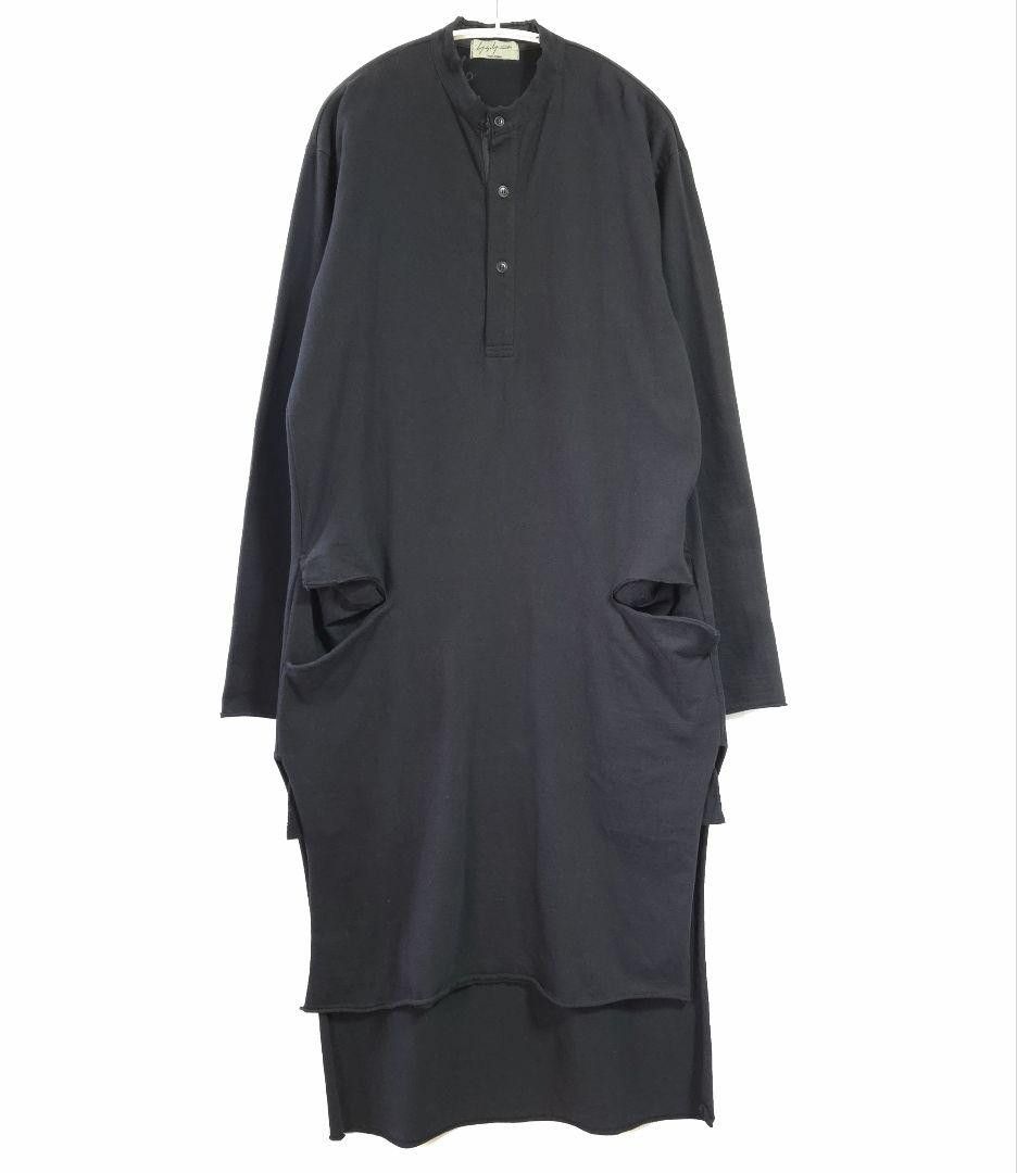 Yohji Yamamoto POUR HOMME 15aw long cut and sew shirts HY-T14-076 Size US L / EU 52-54 / 3 - 1 Thumbnail