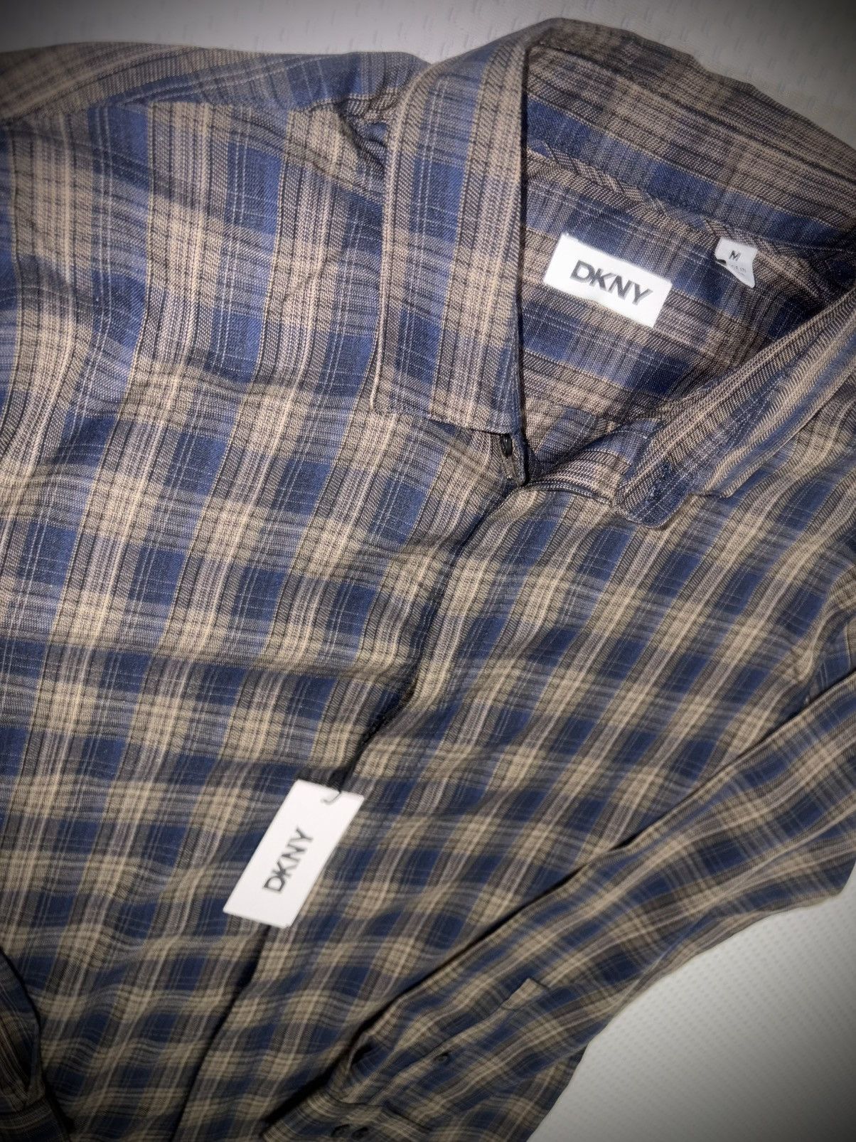 DKNY DKNY NEW Men’s Button Down Dress Shirt Semi Formal Sz M Size US M / EU 48-50 / 2 - 5 Thumbnail