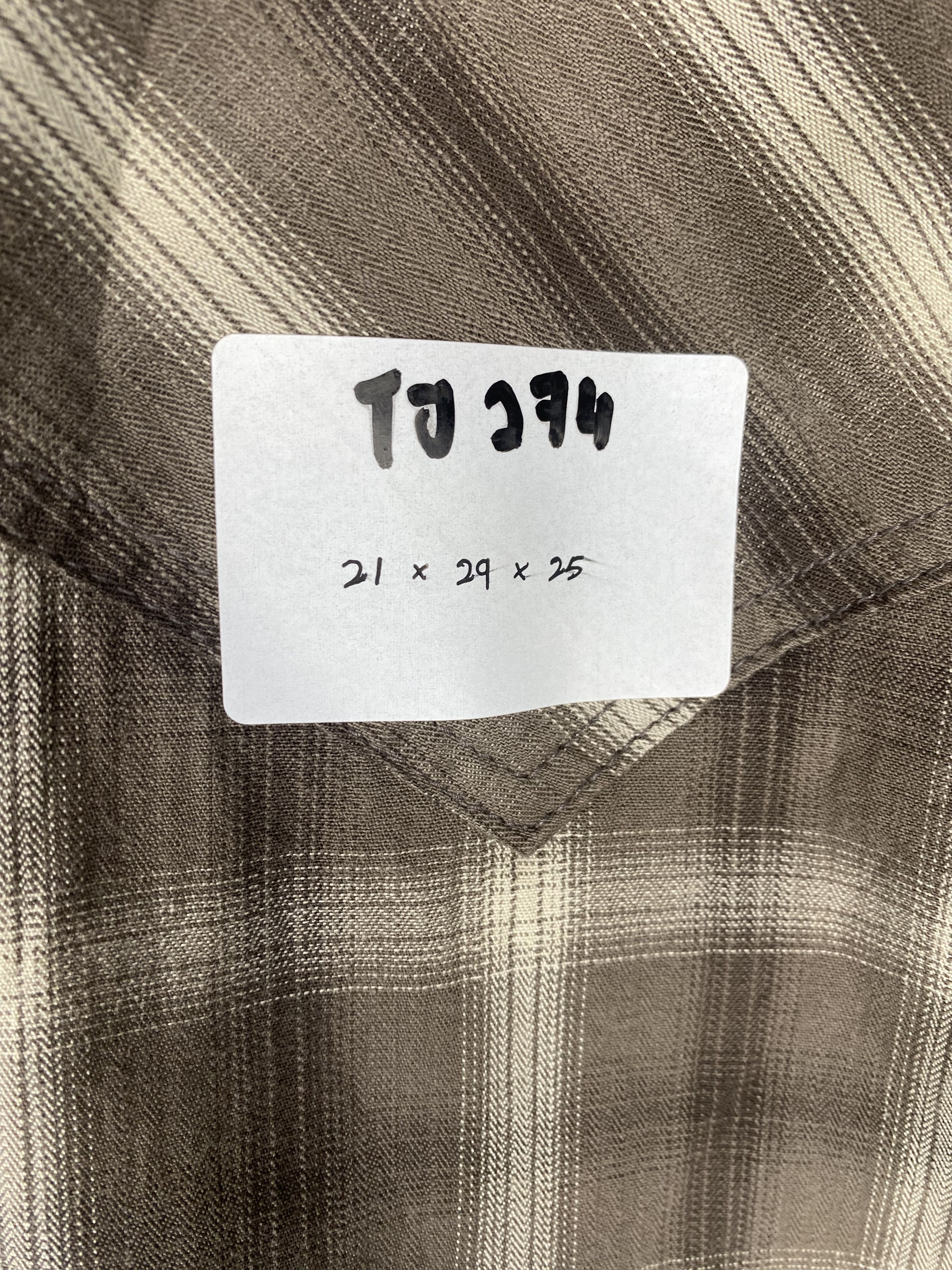 Canvas Vintage Kansai Jeans Striped Double Pocket Long Sleeve Shirt Size US M / EU 48-50 / 2 - 11 Thumbnail