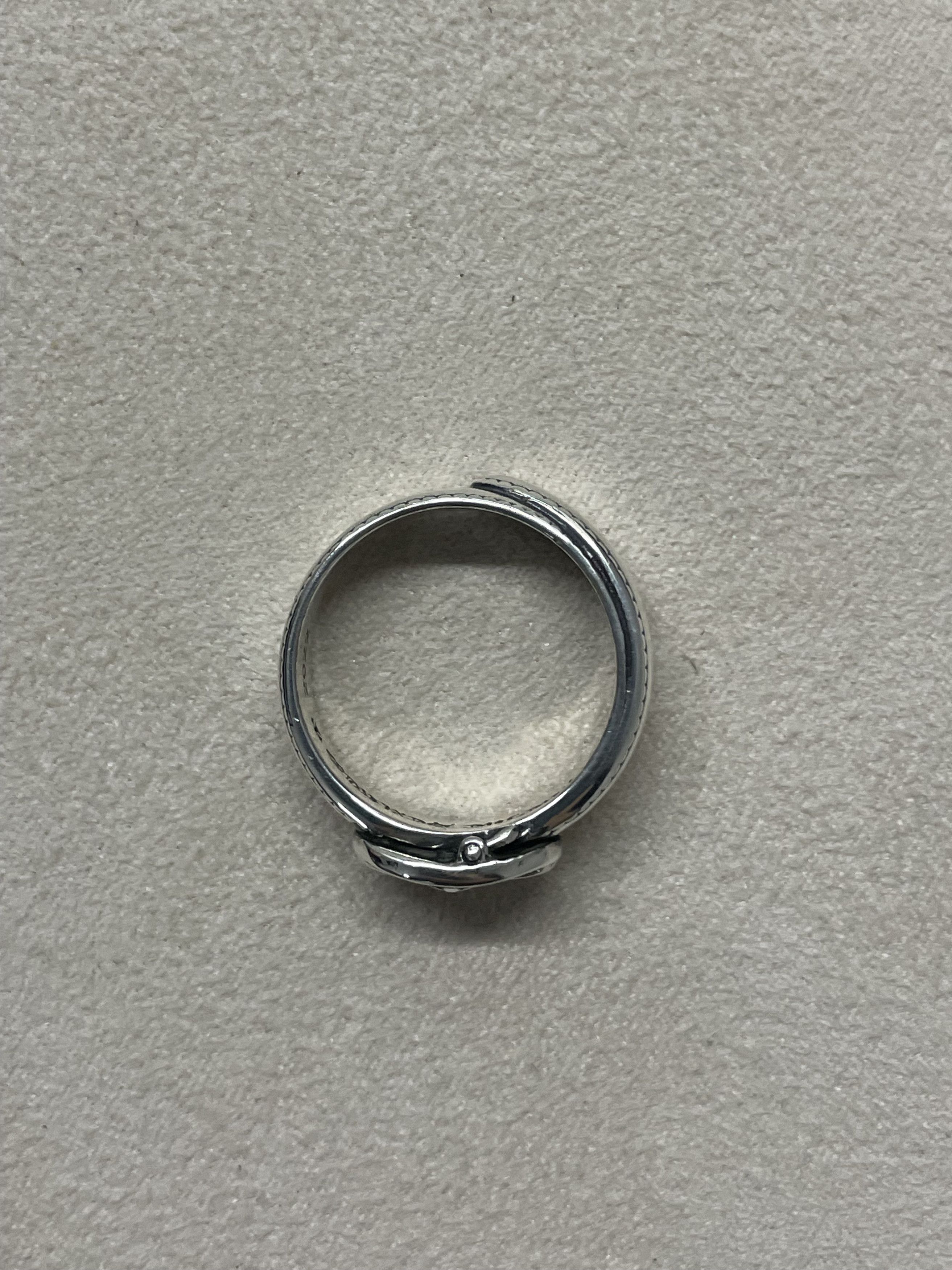 Chrome Hearts Chrome Hearts Silver Oval Belt Keeper Ring Size ONE SIZE - 9 Thumbnail