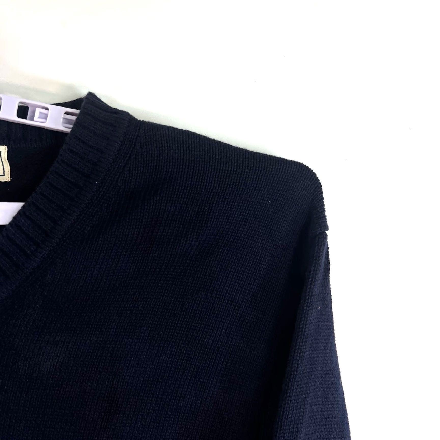 Vintage VINTAGE L.L. Bean Men’s Pullover Sweater XL Blue Heavyweight Knit Casual Size US XL / EU 56 / 4 - 2 Thumbnail